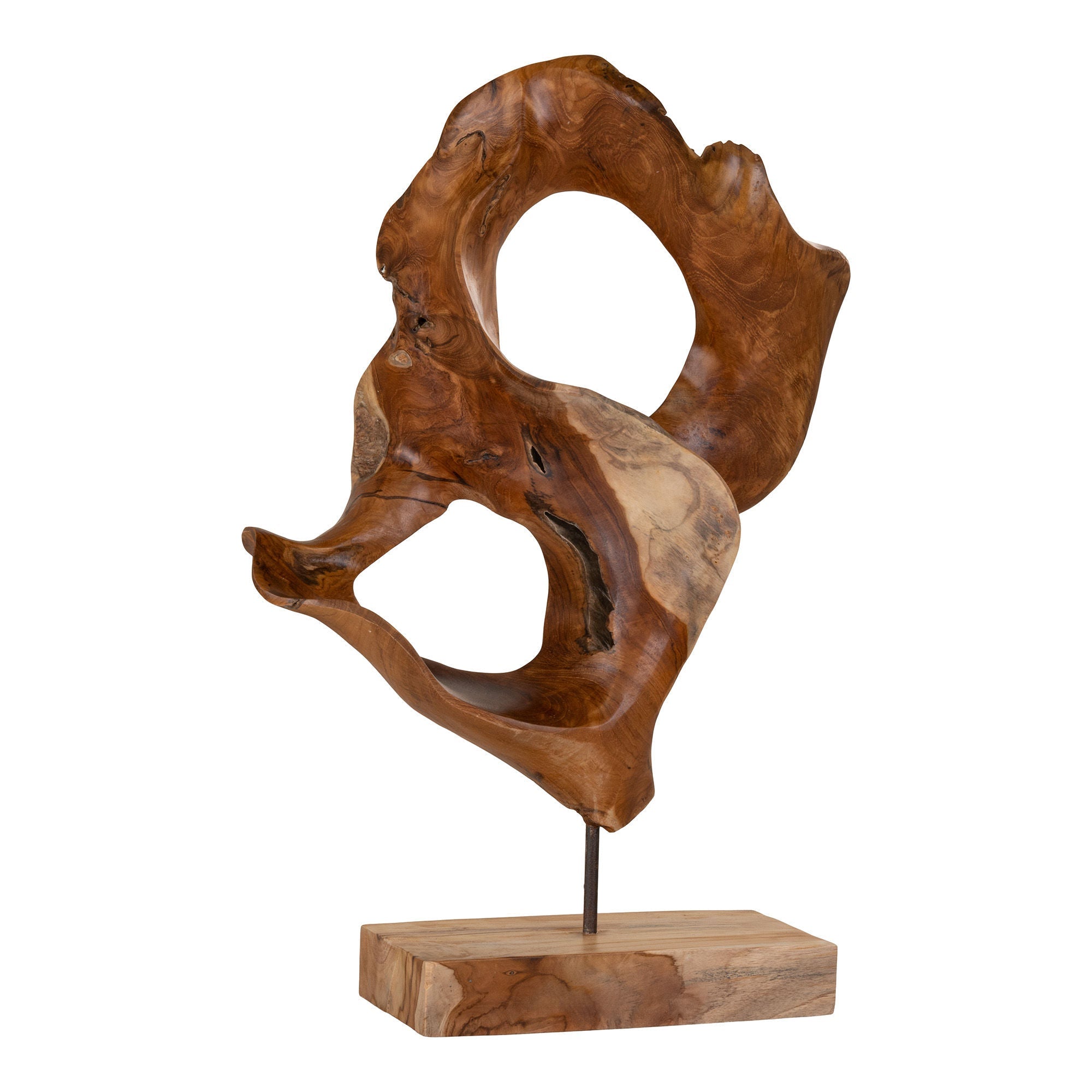 House Nordic Donato teak skulptur