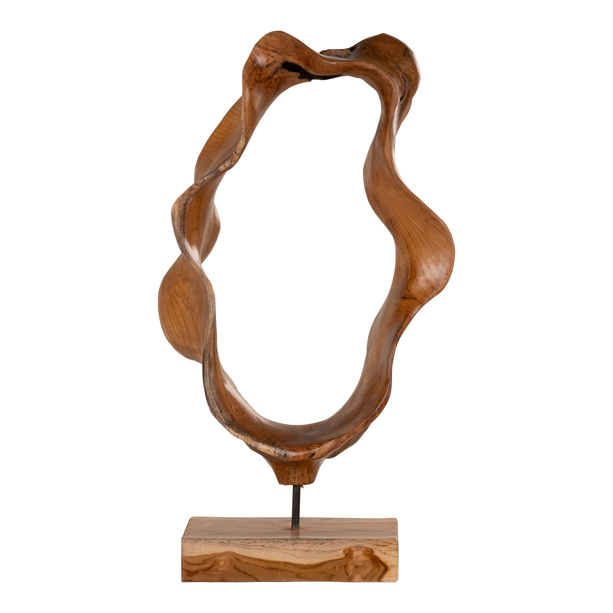 House Nordic Donato teak skulptur