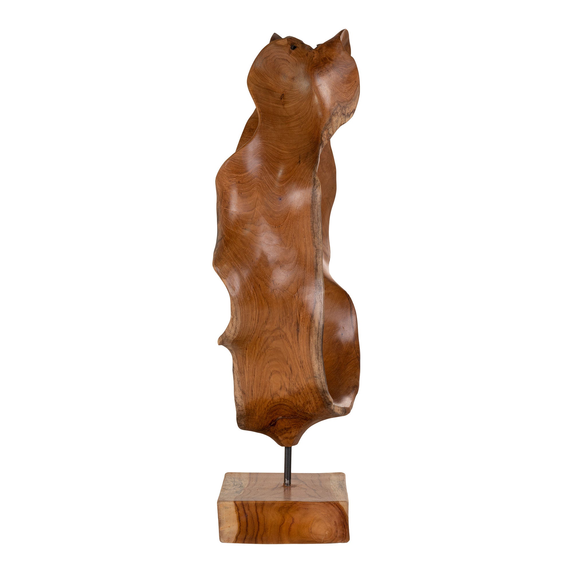 House Nordic Donato teak skulptur