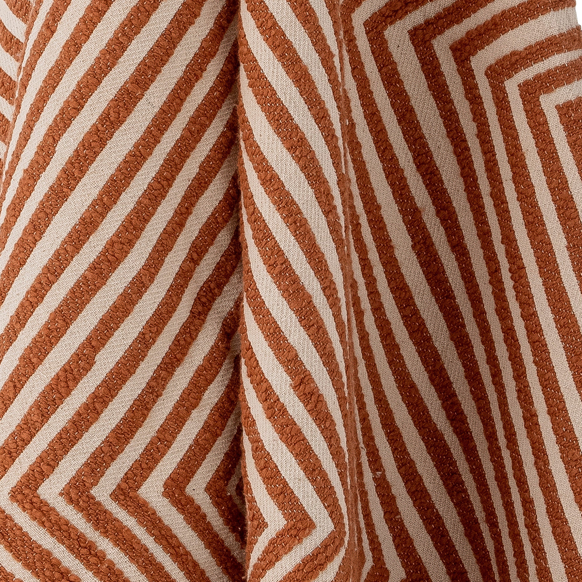 Bloomingville Maddeleine Throw, orange, coton