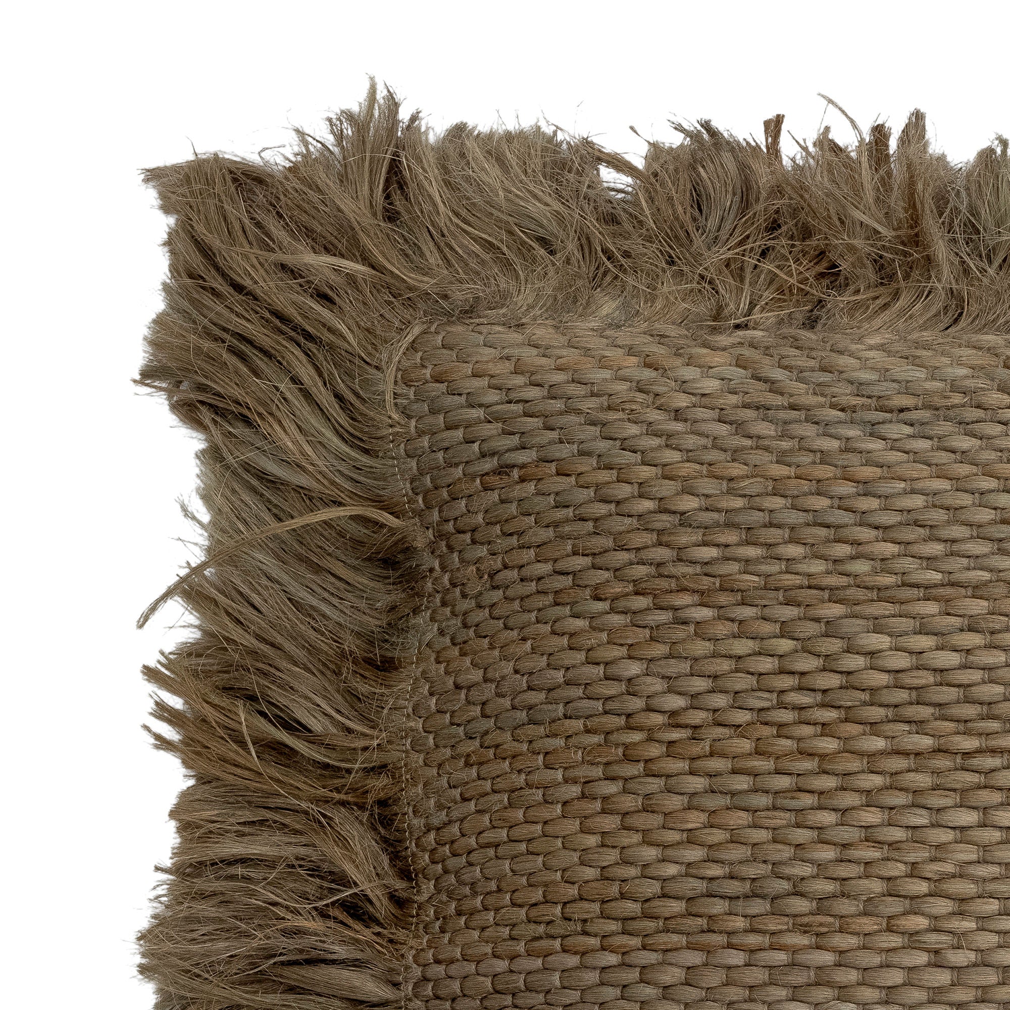 Bloomingville Enola Cushion, Green, Jute