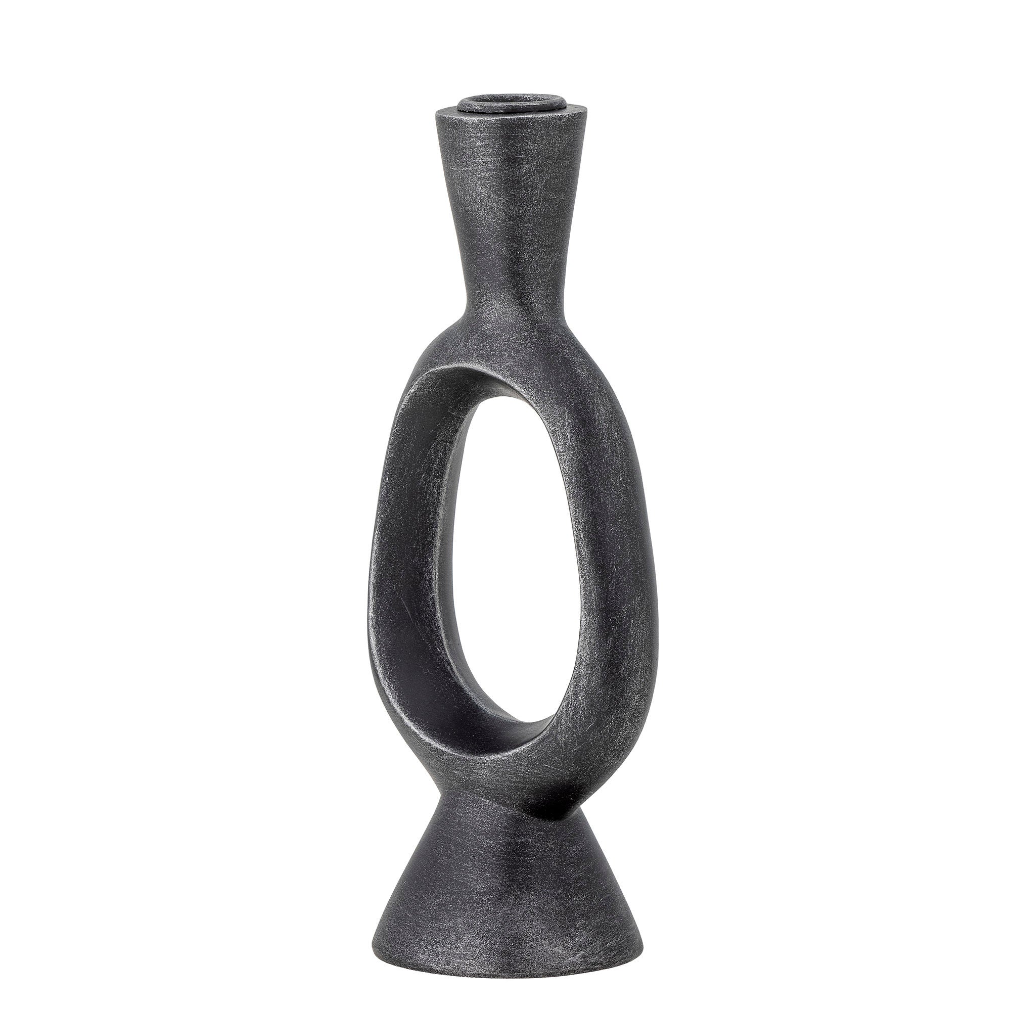 Bloomingville Bijan Candeler, Black, Polyresin