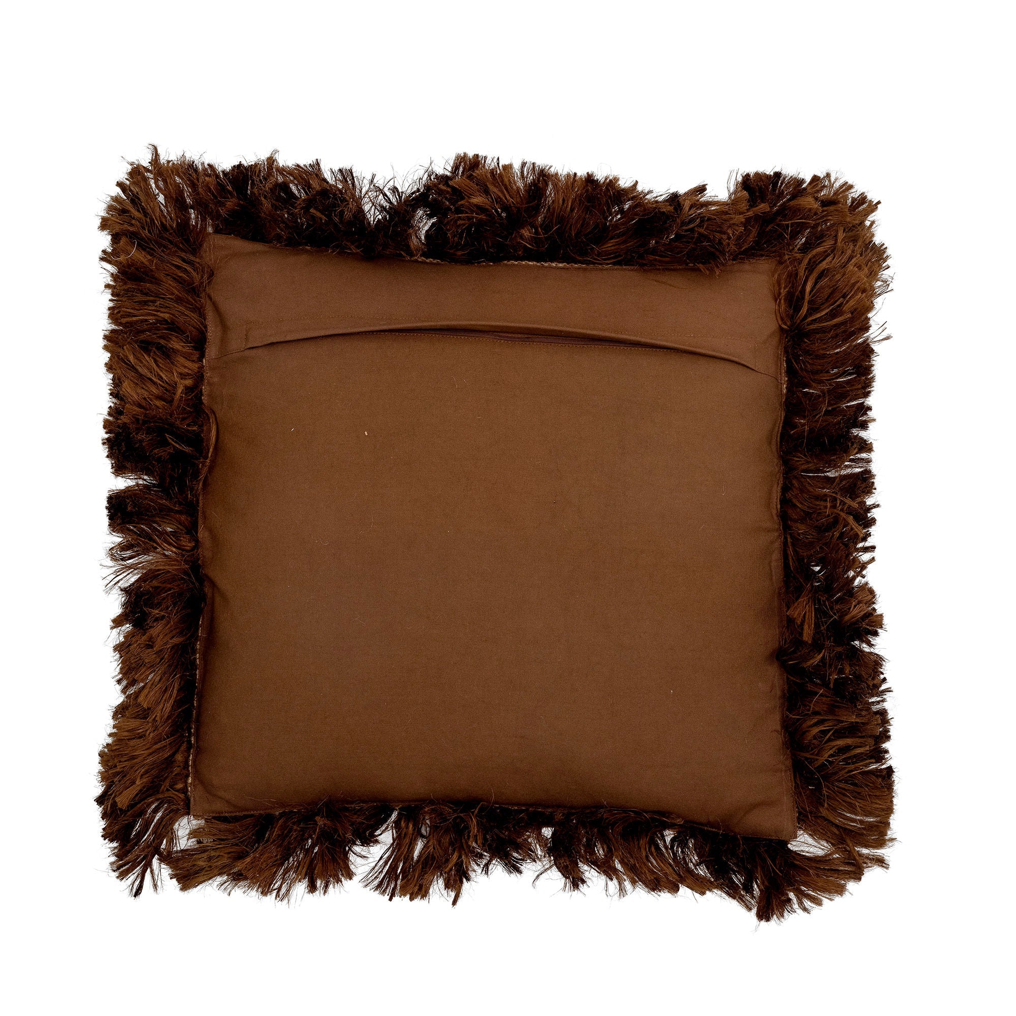 Bloomingville Enola Cushion, Brown, yute