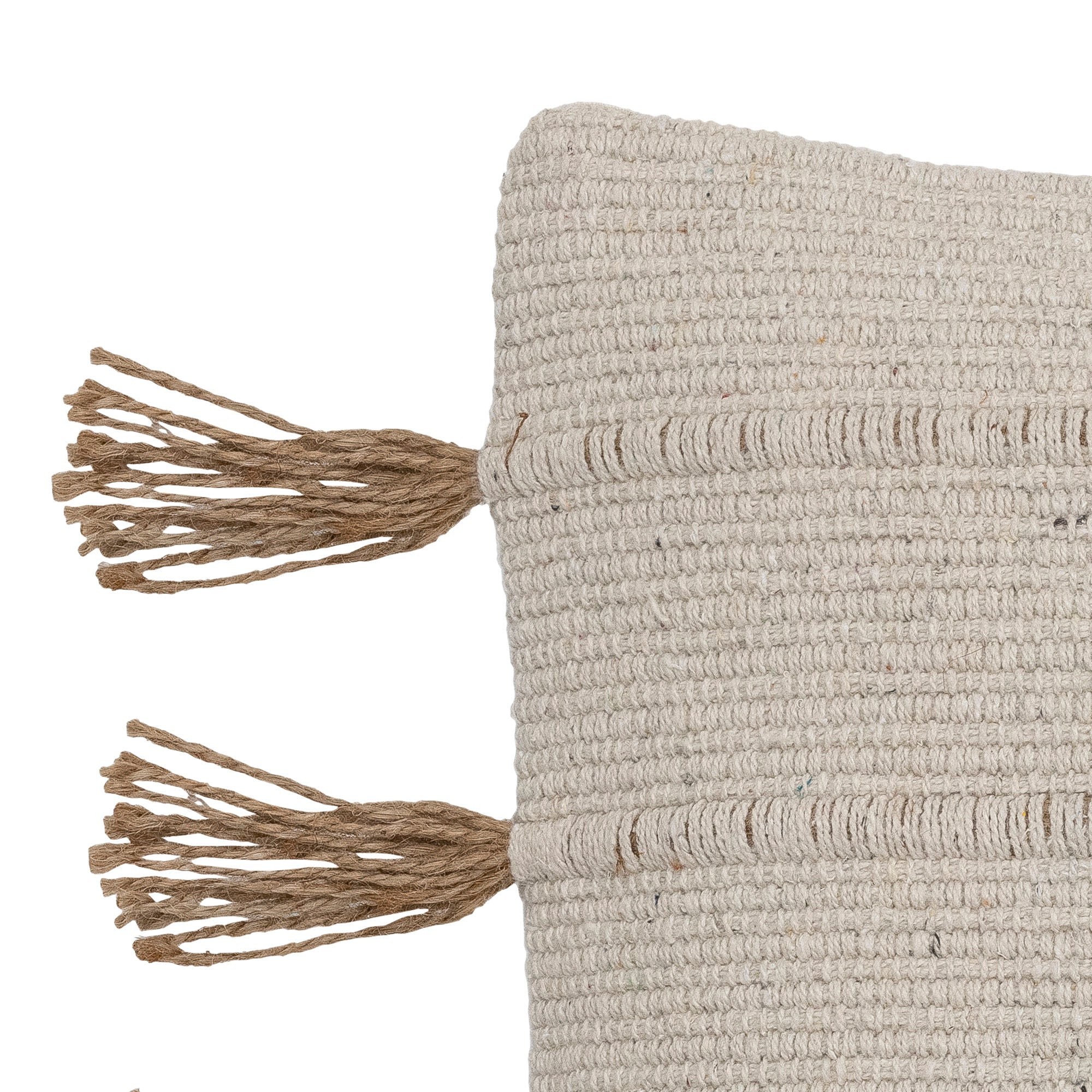 Creatieve verzameling Ensar Cushion, Nature, Recycled Cotton