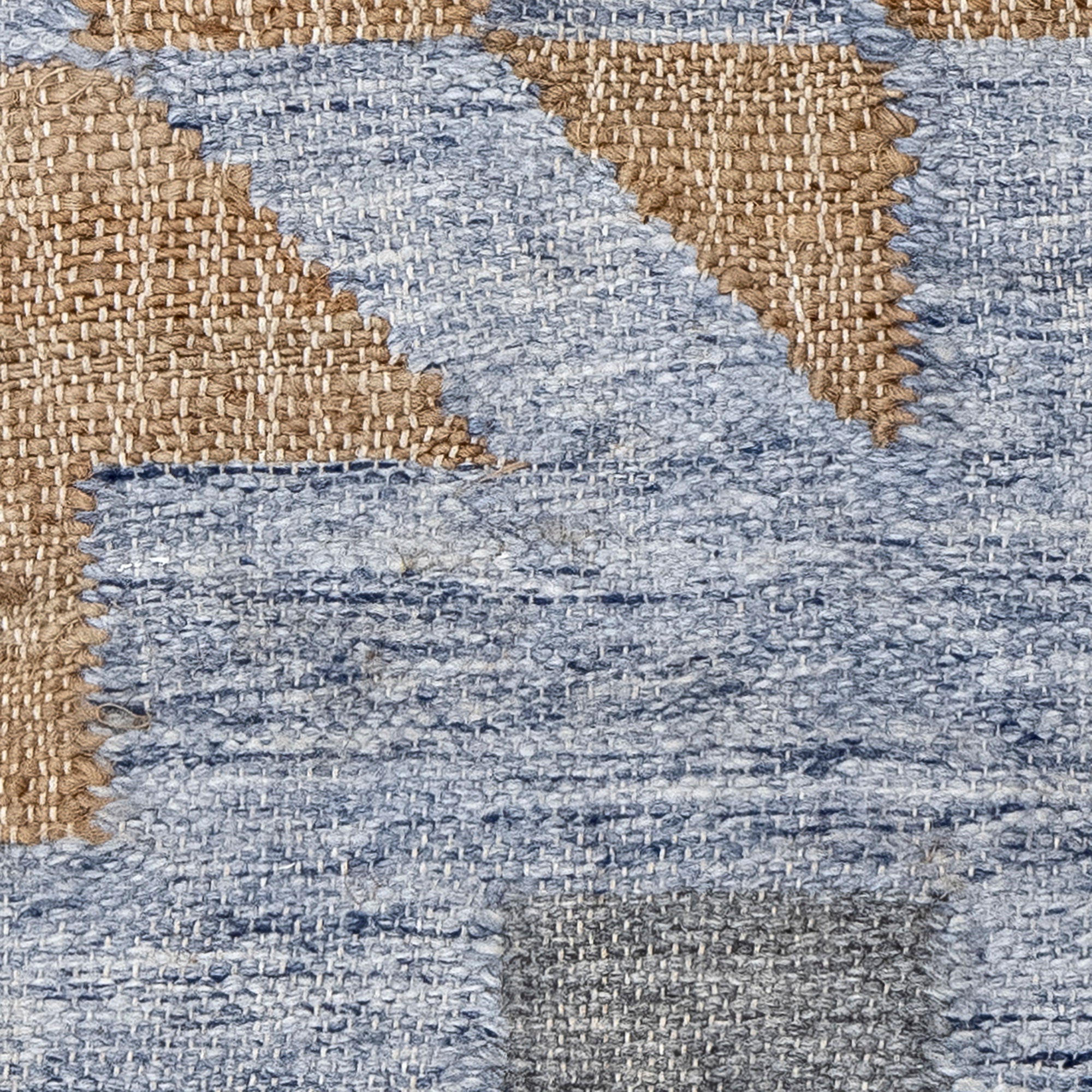 Bloomingville Vikka Rug, Blue, Jute