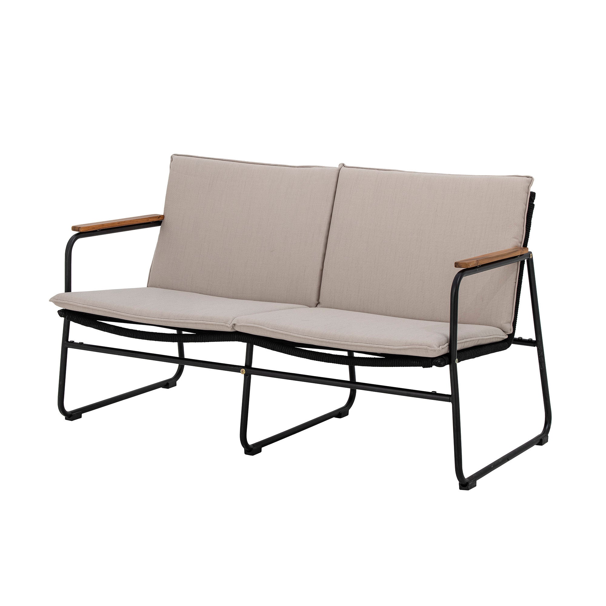 Bloomingville Hampton Sofa, sort, metal