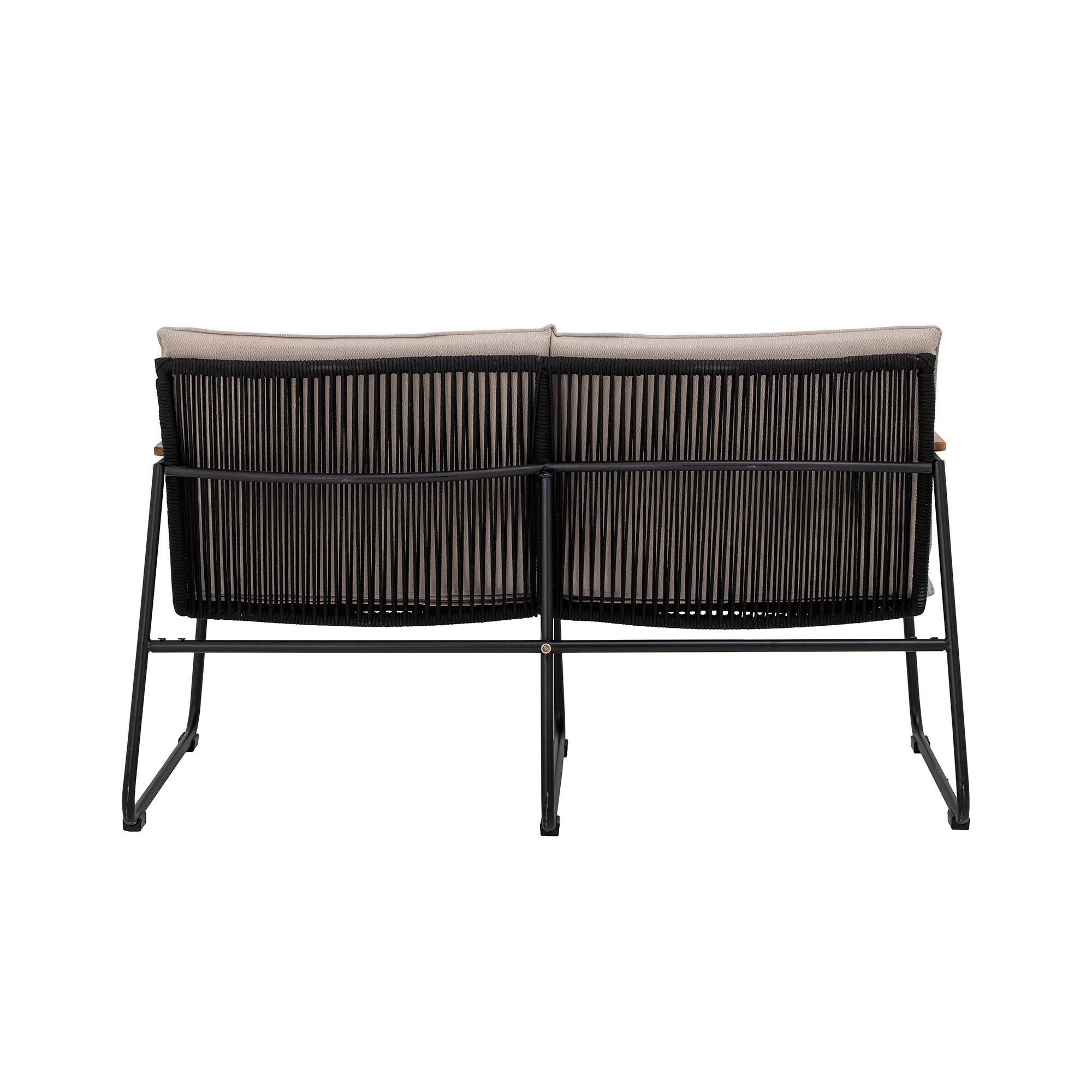 Bloomingville Hampton Sofa, Schwarz, Metall