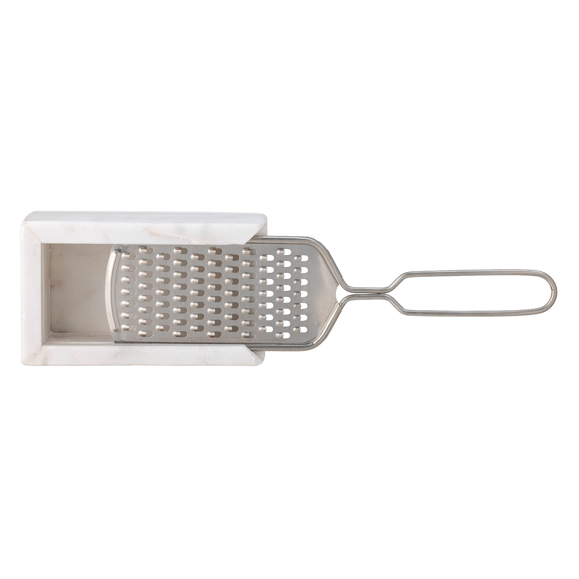 Bloomingville Fiori Grater, White, Marble