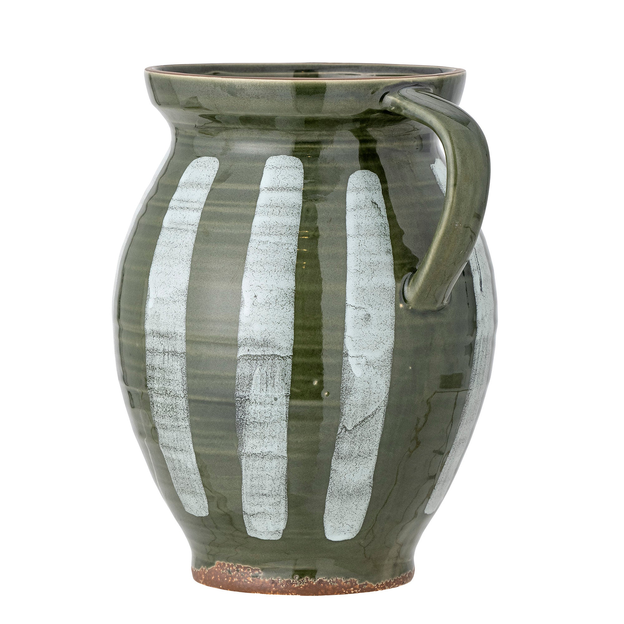 Bloomingville Frigg Vase, grøn, stentøj