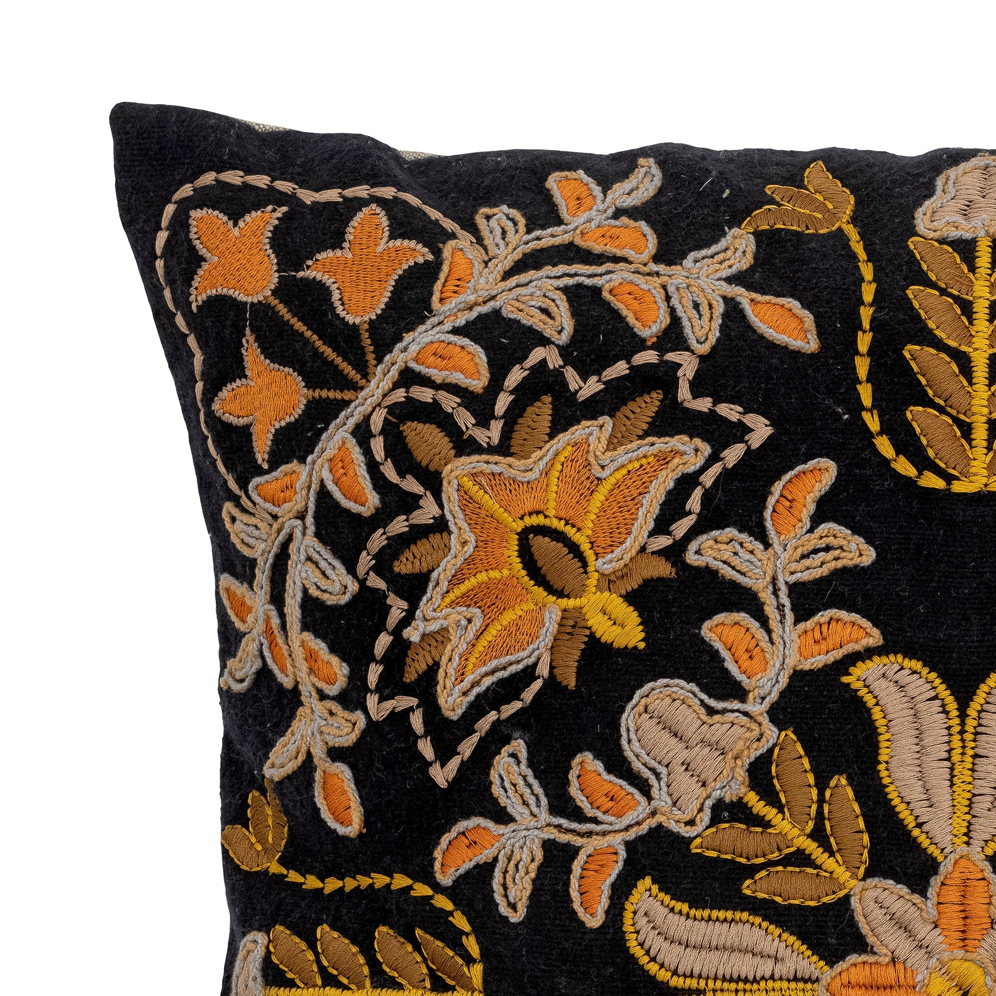 Coleção criativa Colmar Cushion, laranja, algodão