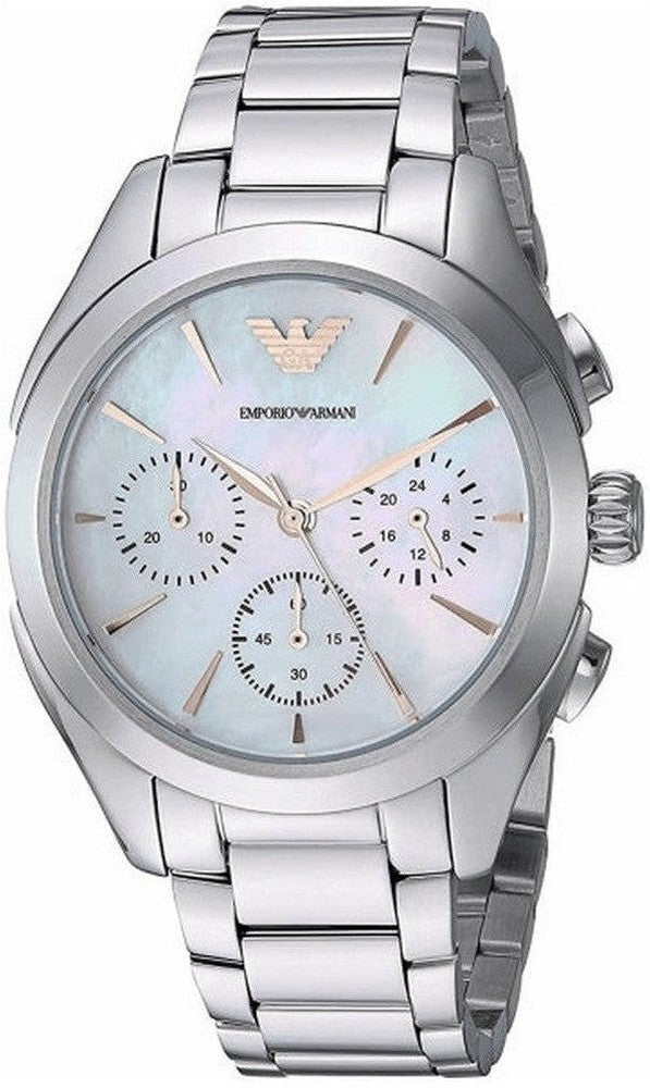 [product_category]-Emporio Armani AR11050 watch woman quartz-Armani-Silver-AR11050-1