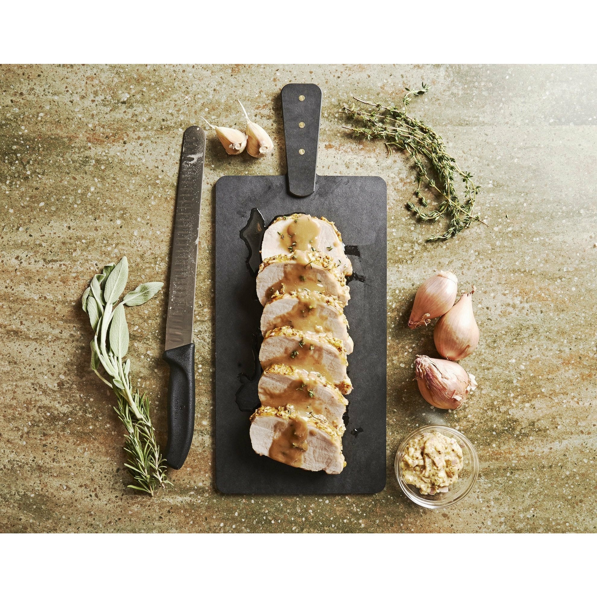 Epicurean Serving Board 35,5x19 Cm, Black