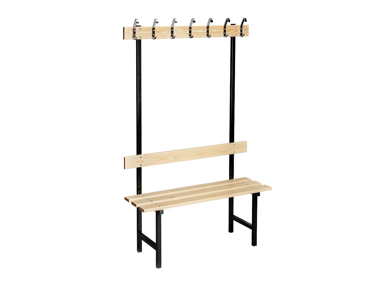 [product_category]-Essem Design Bench 70 Pine 60 Cm, Black-Essem Design-7392157023401-4070-060 F/S-ESS-1