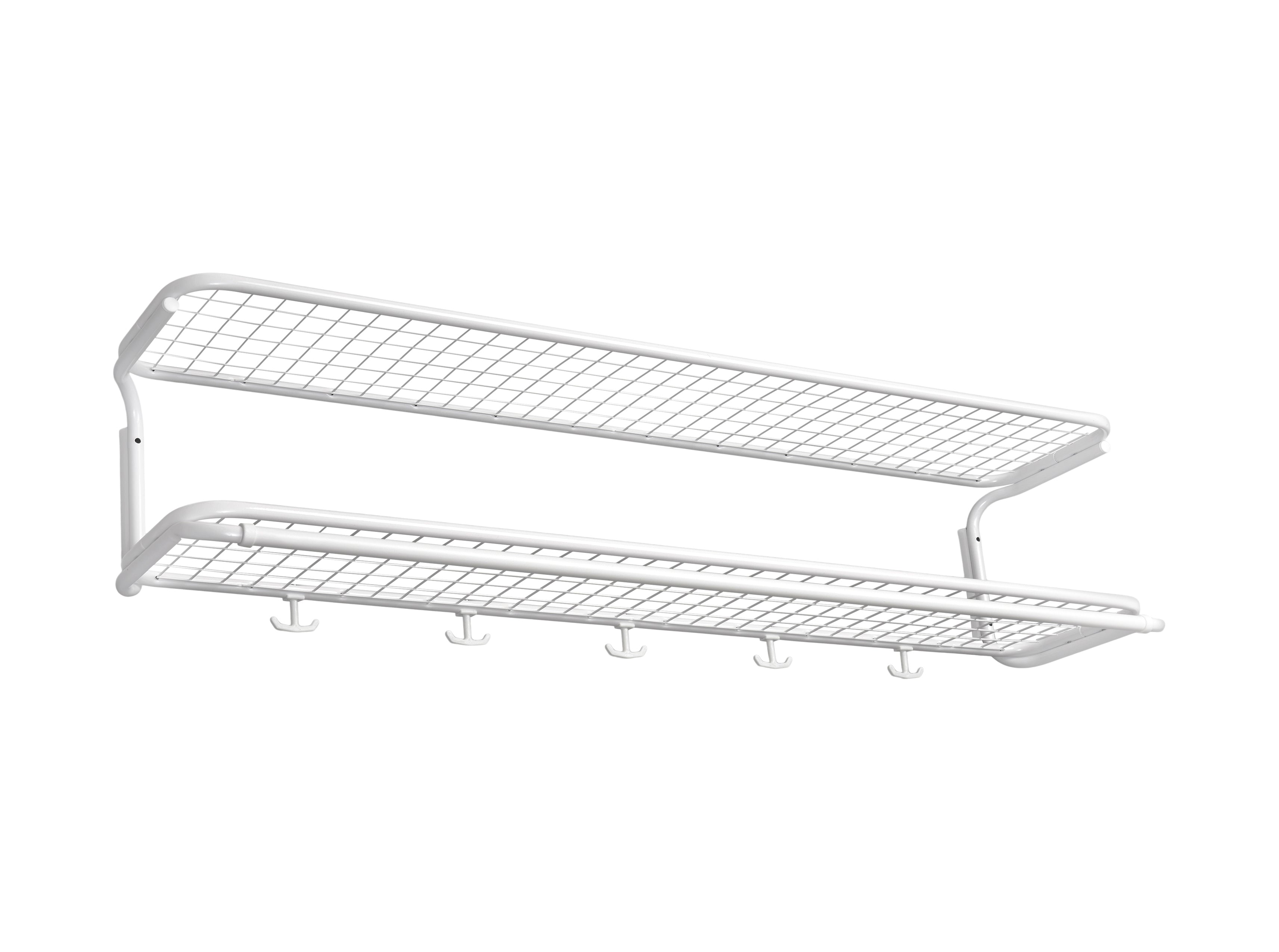 [product_category]-Essem Design Classic Hat Shelf 110 Cm, White-Essem Design-7392157003915-650-110 V/V-ESS-1