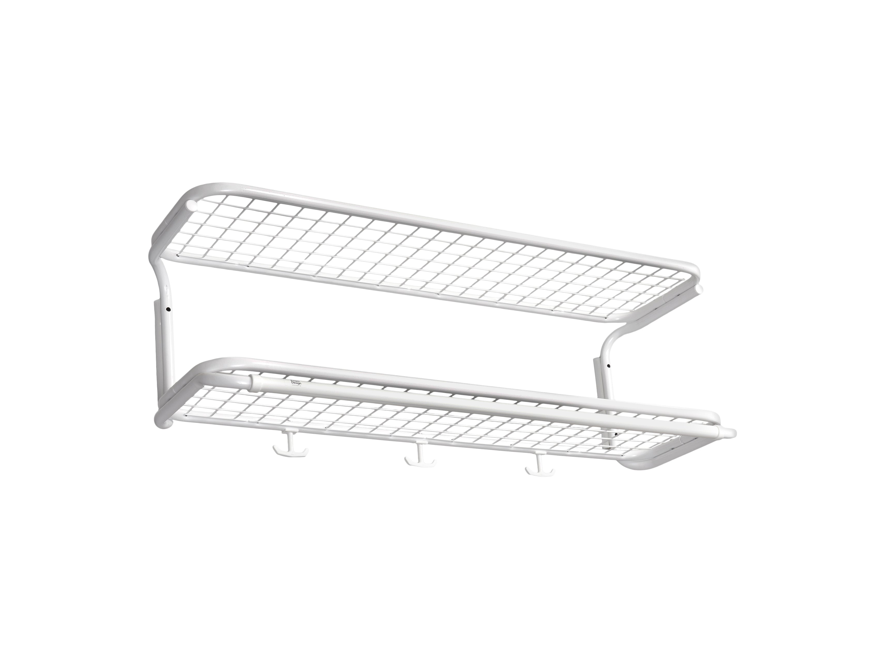 [product_category]-Essem Design Classic Hat Shelf 70 Cm, White-Essem Design-7392157003977-650-70 V/V-ESS-1