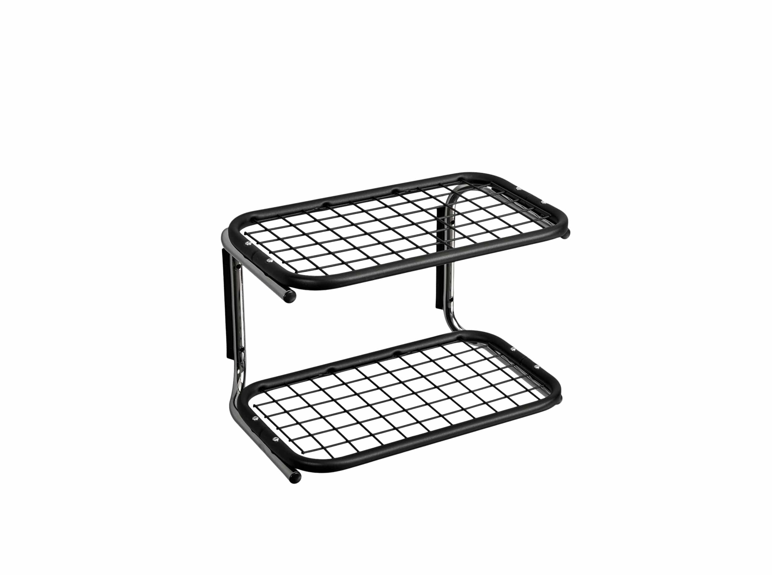 [product_category]-Essem Design Classic Shoe Rack 40 Cm, Black/Chrome-Essem Design-7392157008538-650S-40 ST/K-ESS-1