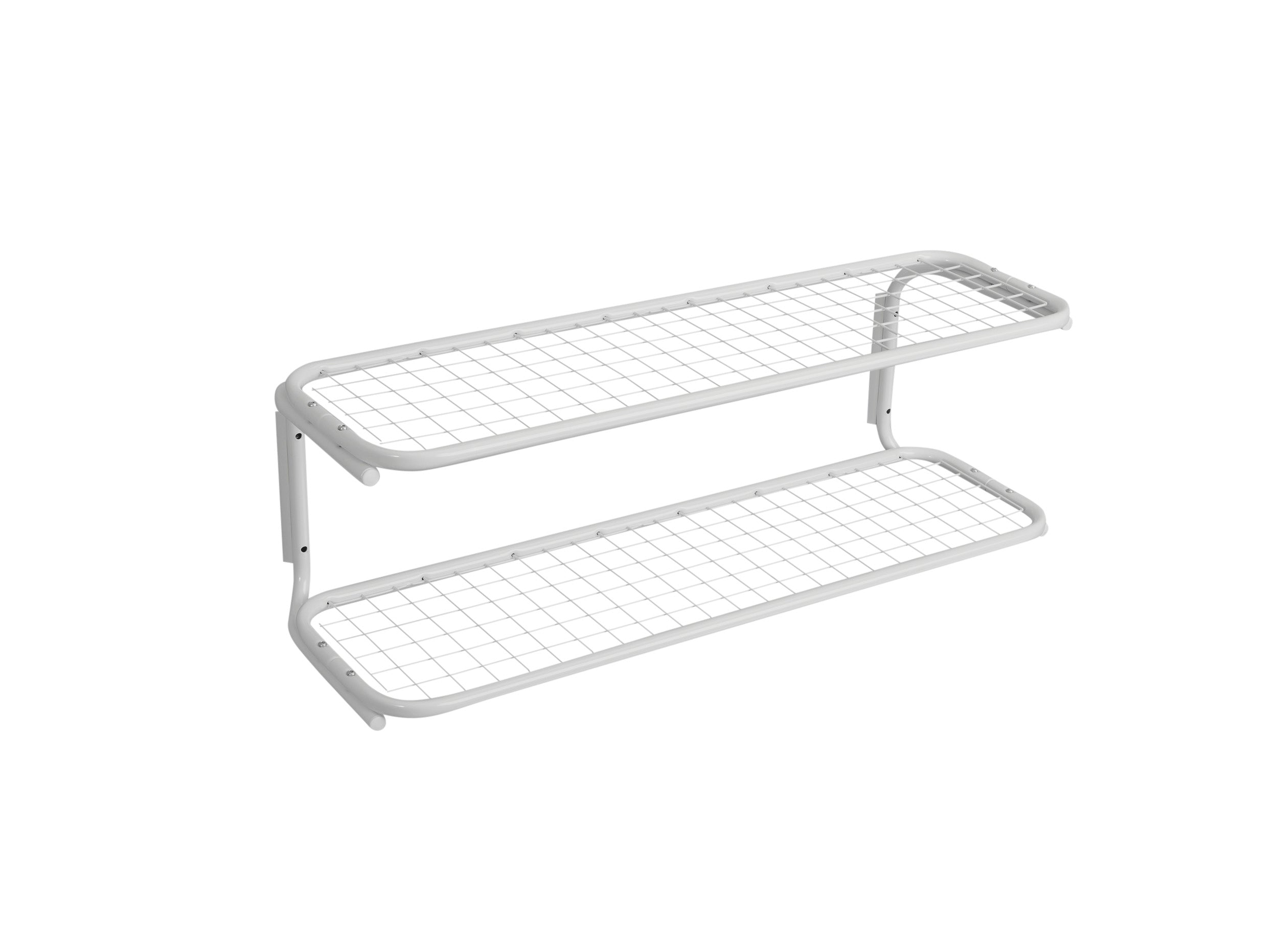 Essem Design Classic Schuh Rack 80 cm, Weiß/Weiß