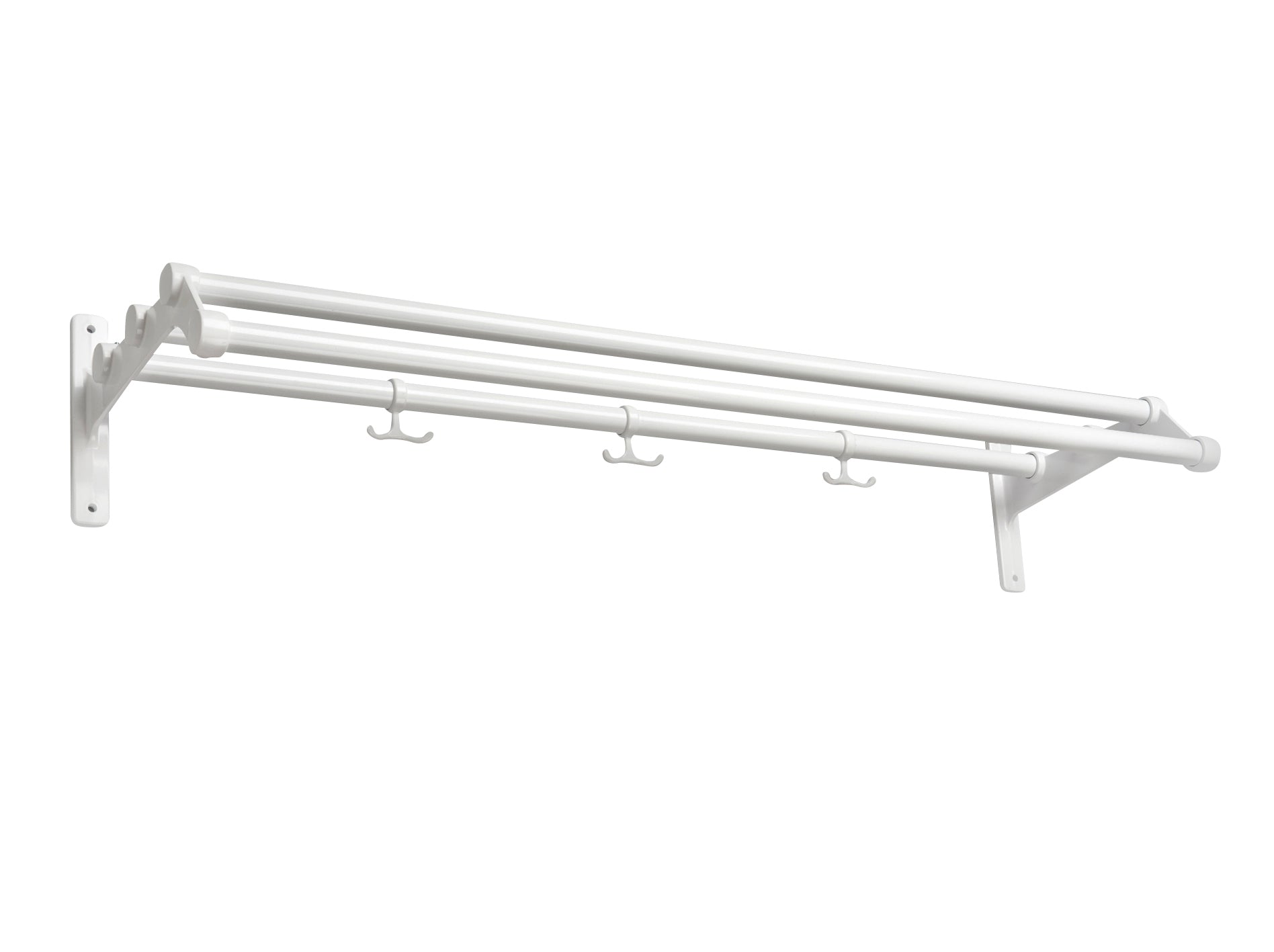 [product_category]-Essem Design Nostalgi 291 Hat Shelf, White-Essem Design-7392157017981-042291-ESS-1