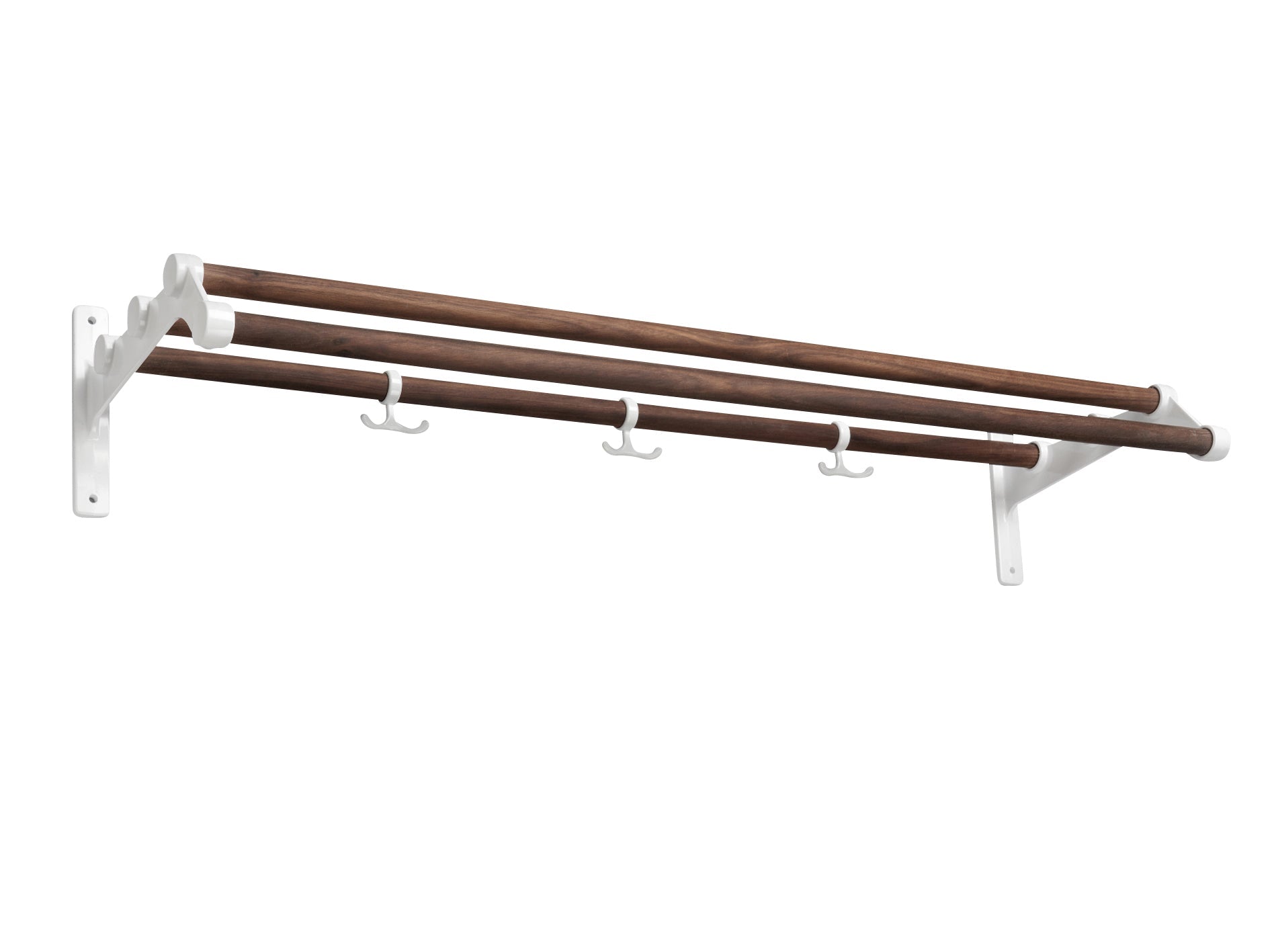 [product_category]-Essem Design Nostalgi 291 Parcel Shelf Walnut, White-Essem Design-7392157018179-084291-ESS-1