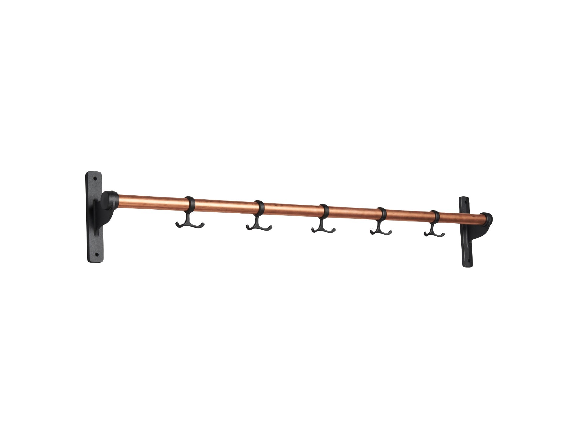 [product_category]-Essem Design Nostalgi Hook Bar Copper, Black-Essem Design-7392157004516-076 K-ESS-1