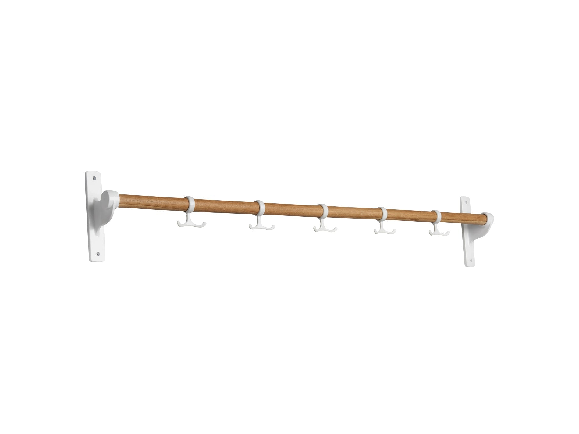 [product_category]-Essem Design Nostalgi Hook Bar Oak, White-Essem Design-7392157004301-033 K-ESS-1