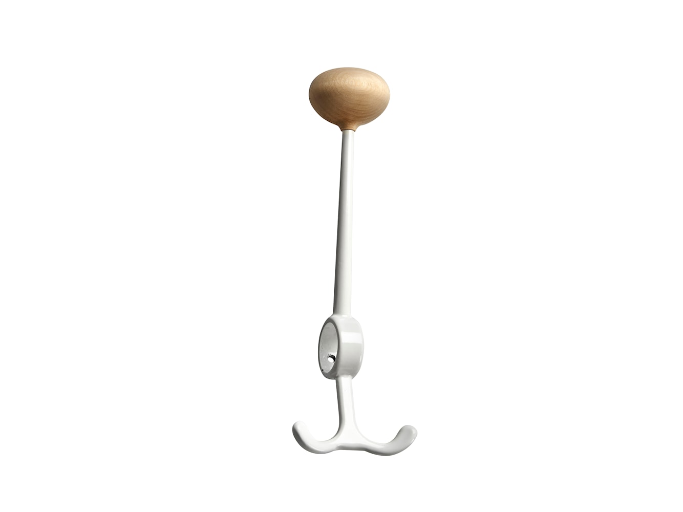 [product_category]-Essem Design Oskar Hat Hook Birch, White-Essem Design-7392157028222-160-8 V/BJ-ESS-1