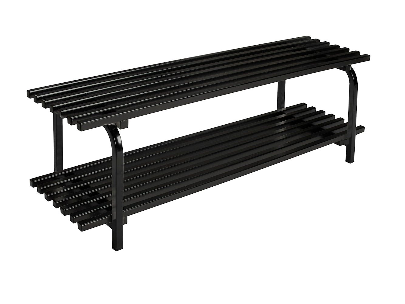 Essem Design Sara Schuh Rack freistehend 100 cm, schwarz