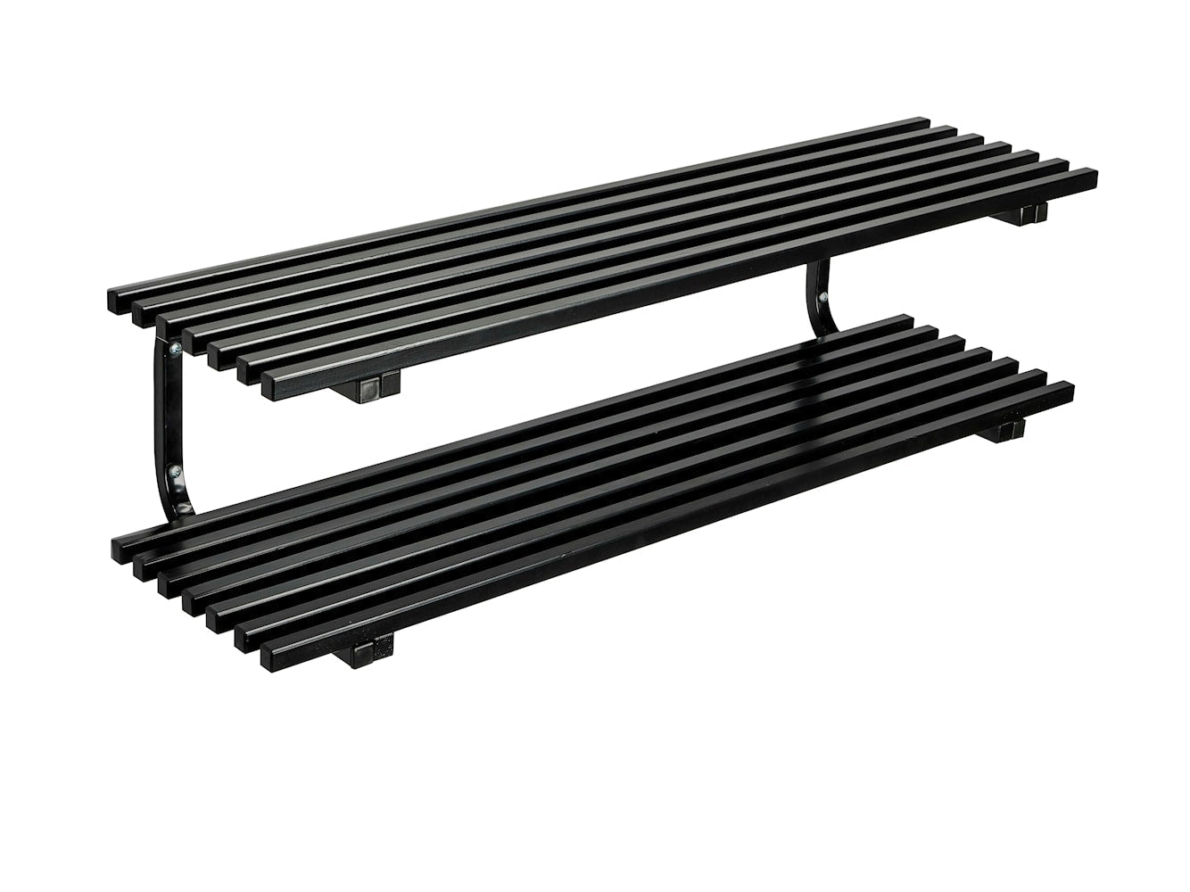 [product_category]-Essem Design Sara Shoe Rack Wall Hung 80 Cm, Black-Essem Design-7392157021513-101SV-080 S/S-ESS-1