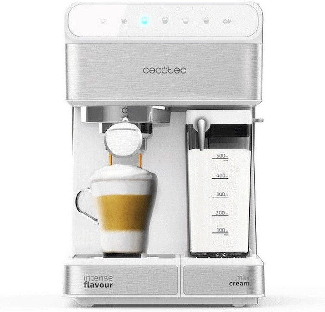 Machine de café manuelle express Cecotec 1350W 1,4 L blanc 1,4 L