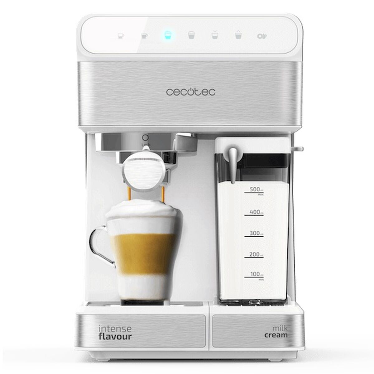 [product_category]-Express Manual Coffee Machine Cecotec 1350W 1,4 L White 1,4 L-Bigbuy-V1704522-2