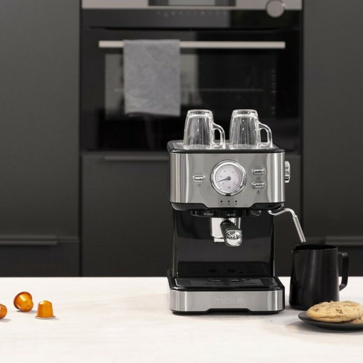 [product_category]-Express Manual Coffee Machine Princess 01.249412.01.001 1,5 L 1100W-Bigbuy-S0427298-13