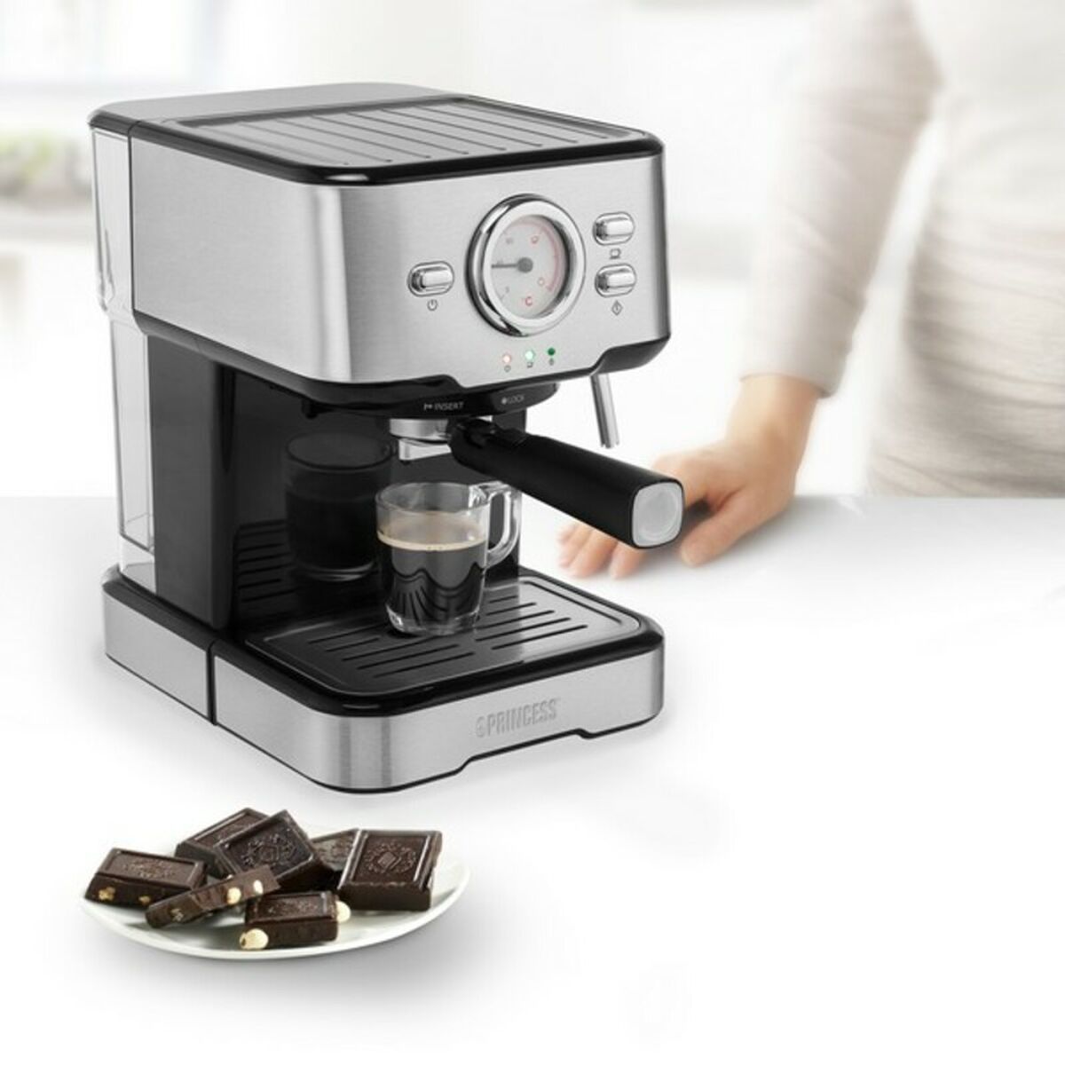 [product_category]-Express Manual Coffee Machine Princess 01.249412.01.001 1,5 L 1100W-Bigbuy-S0427298-16