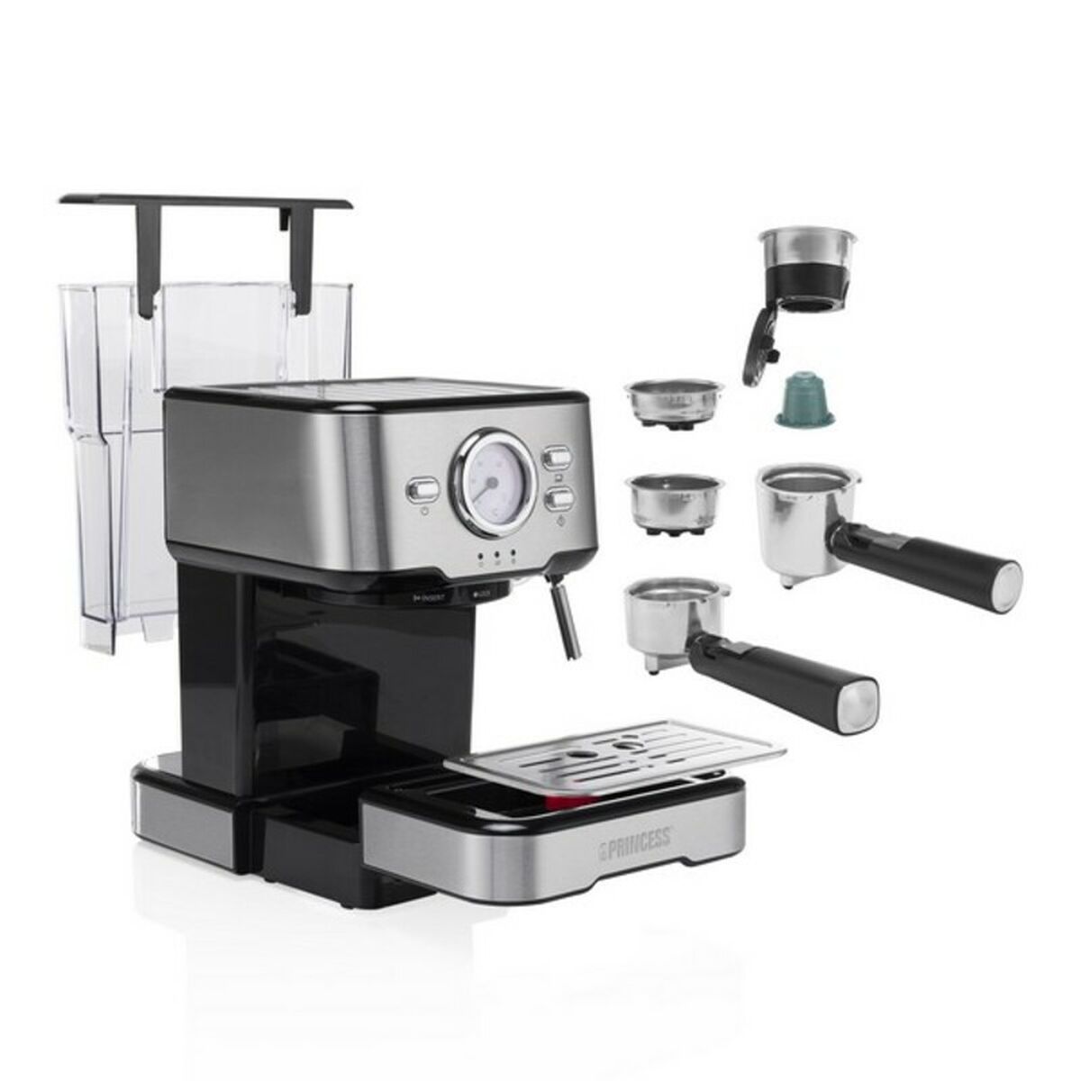 [product_category]-Express Manual Coffee Machine Princess 01.249412.01.001 1,5 L 1100W-Bigbuy-S0427298-2