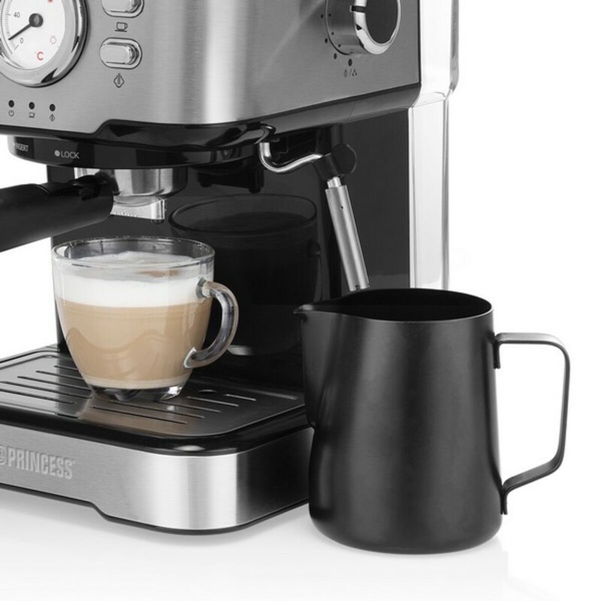 [product_category]-Express Manual Coffee Machine Princess 01.249412.01.001 1,5 L 1100W-Bigbuy-S0427298-6