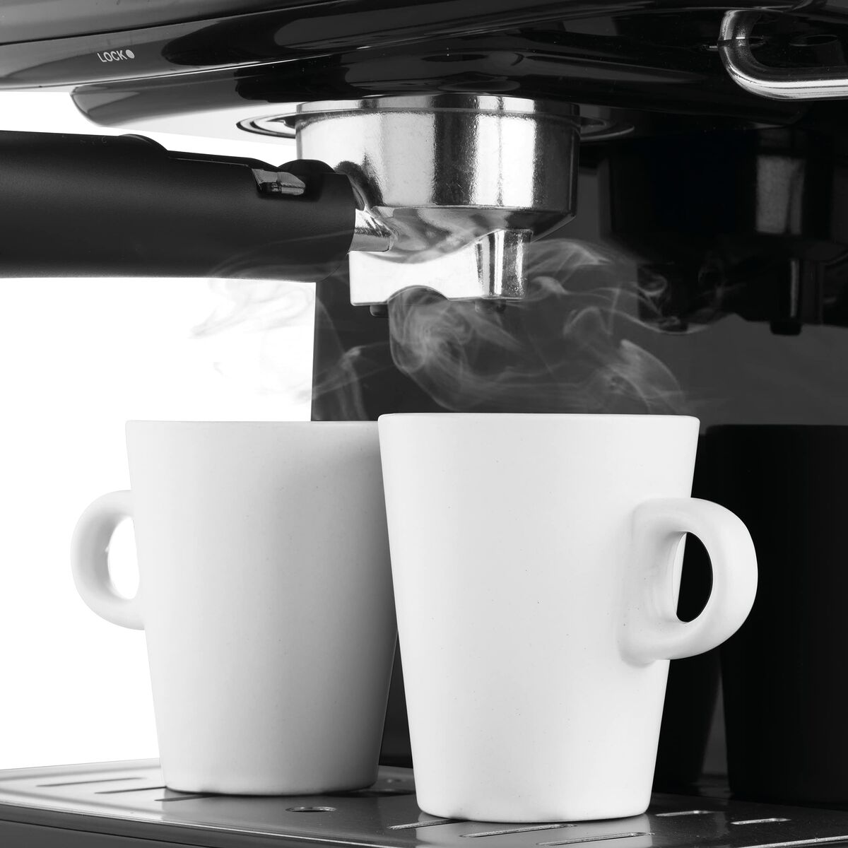 [product_category]-Express Manual Coffee Machine UFESA CE7244 1,5 L Black Silver 850 W-Bigbuy-S7602645-3