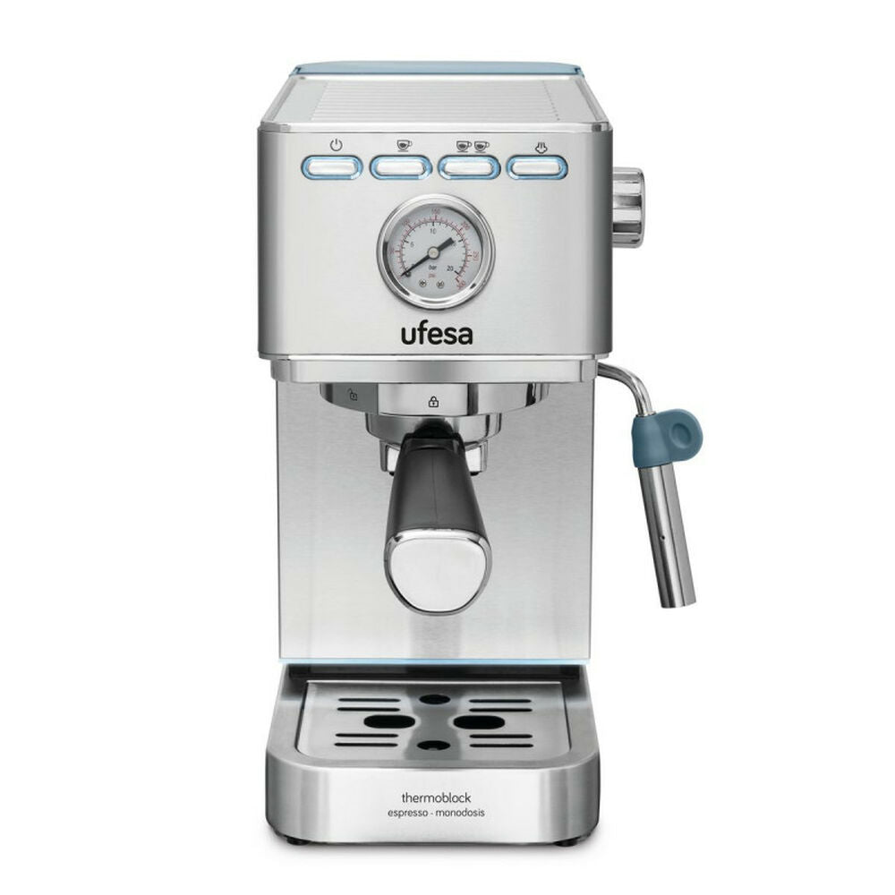 [product_category]-Express Manual Coffee Machine UFESA CE8030 1350 W Silver 1,4 L-Bigbuy-S7602602-2