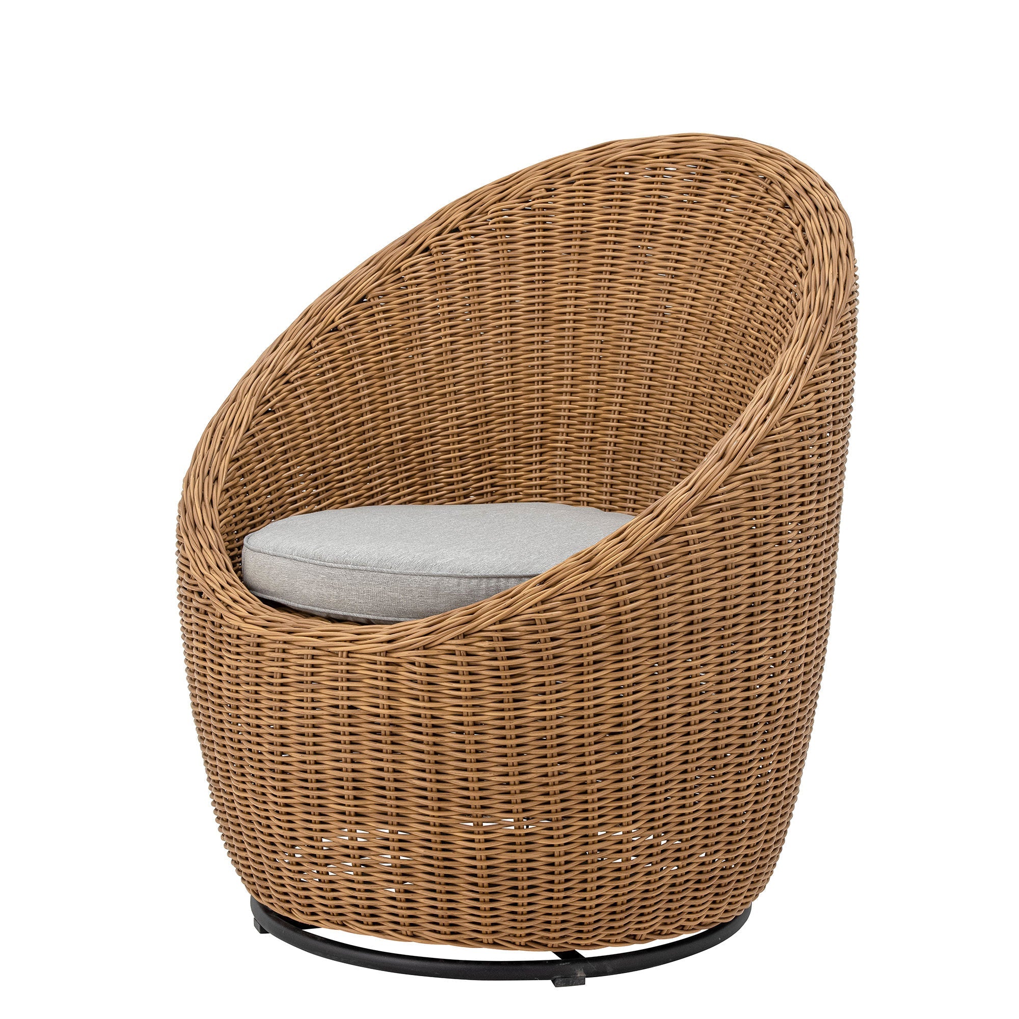 Bloomingville Roccas Lounge Stuhl, Brown, Polyrattan