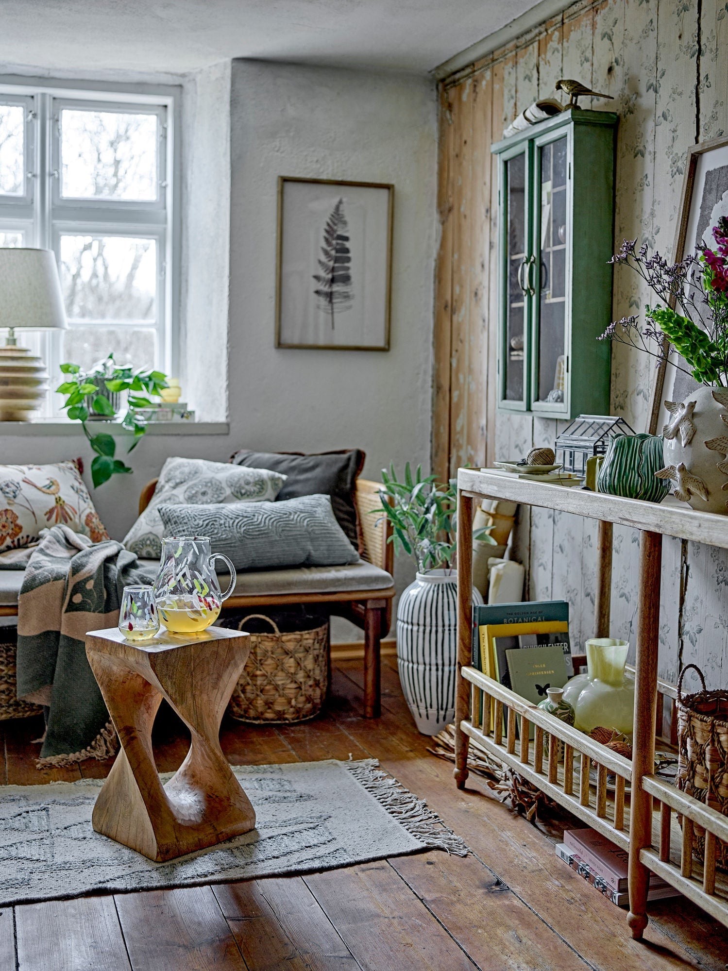 Creatieve collectie Joleen Basket, Nature, Water Hyacinth