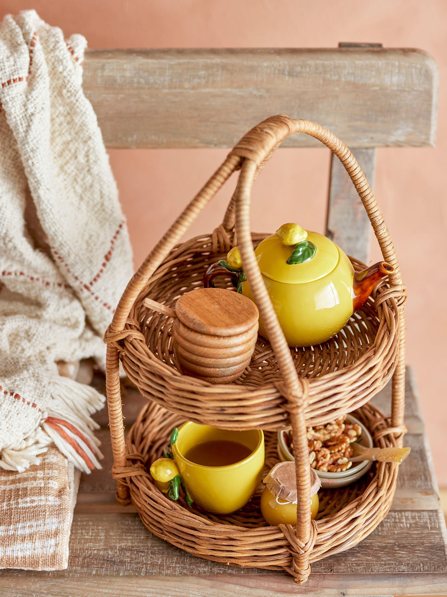 Collection créative TEAPOT LIMONE, Jaune, Stoneware