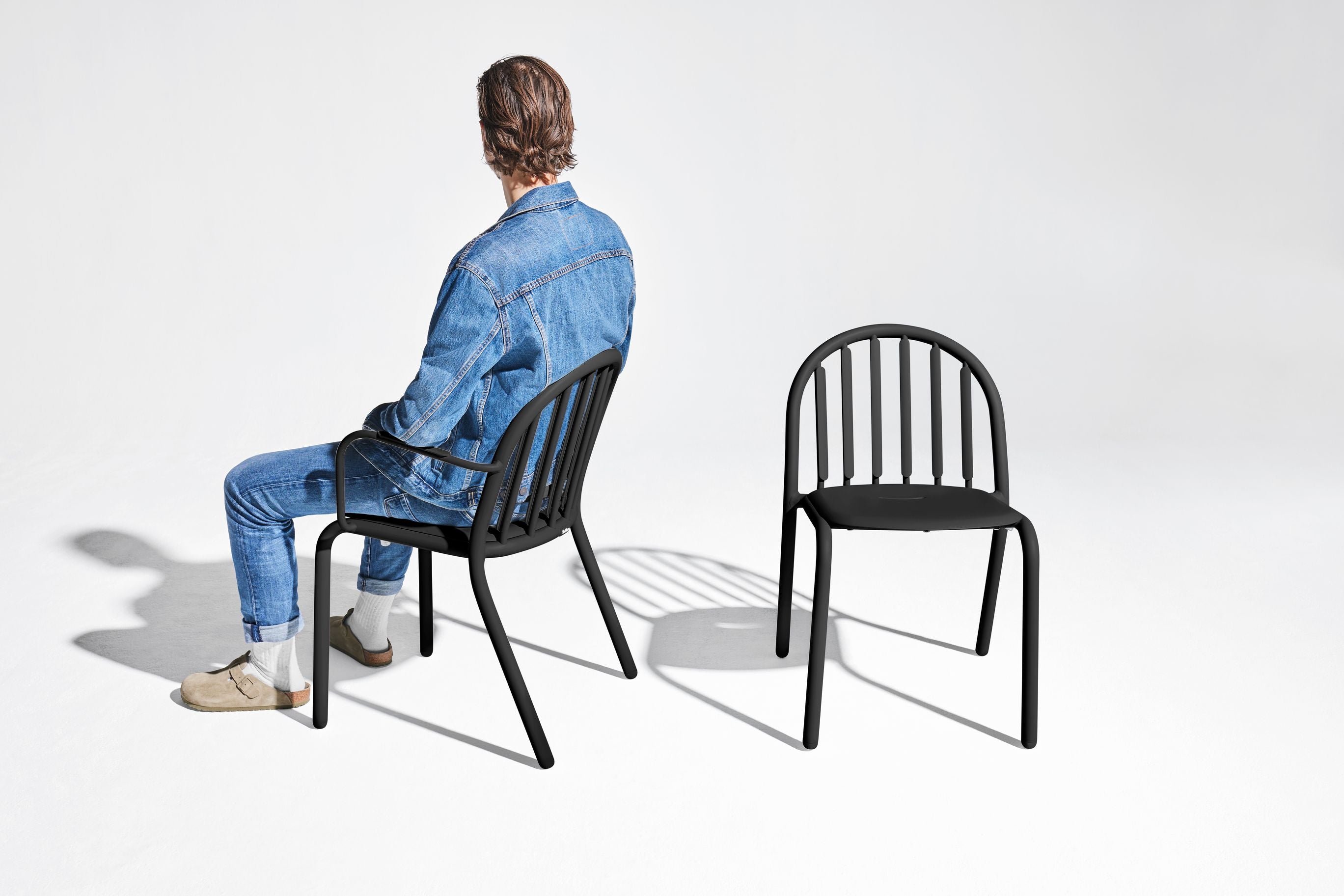 Fauteuil de Fatboy Fred, bleu de vagues