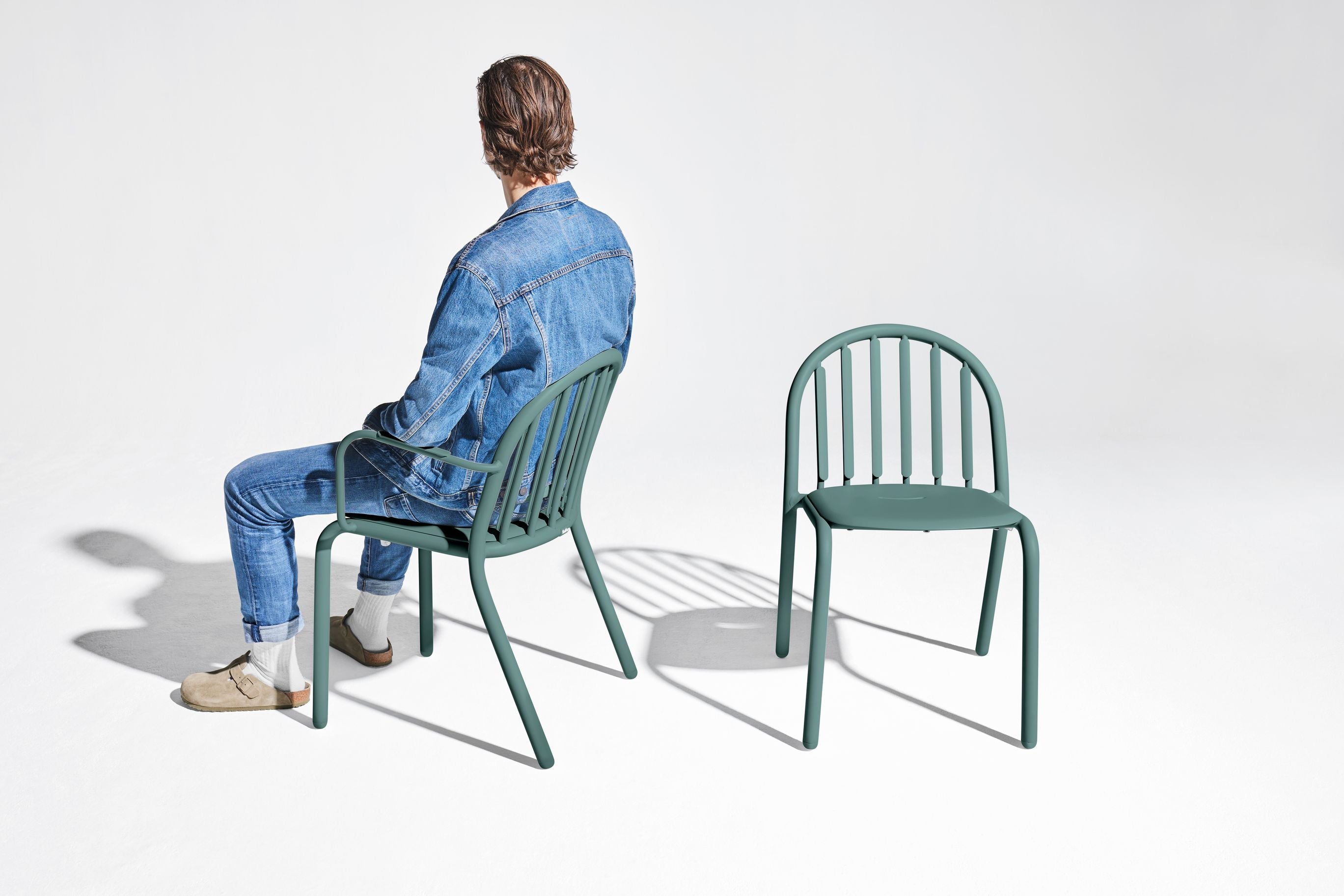 Fatboy Fred's Chair 4 -pc's, donkere salie