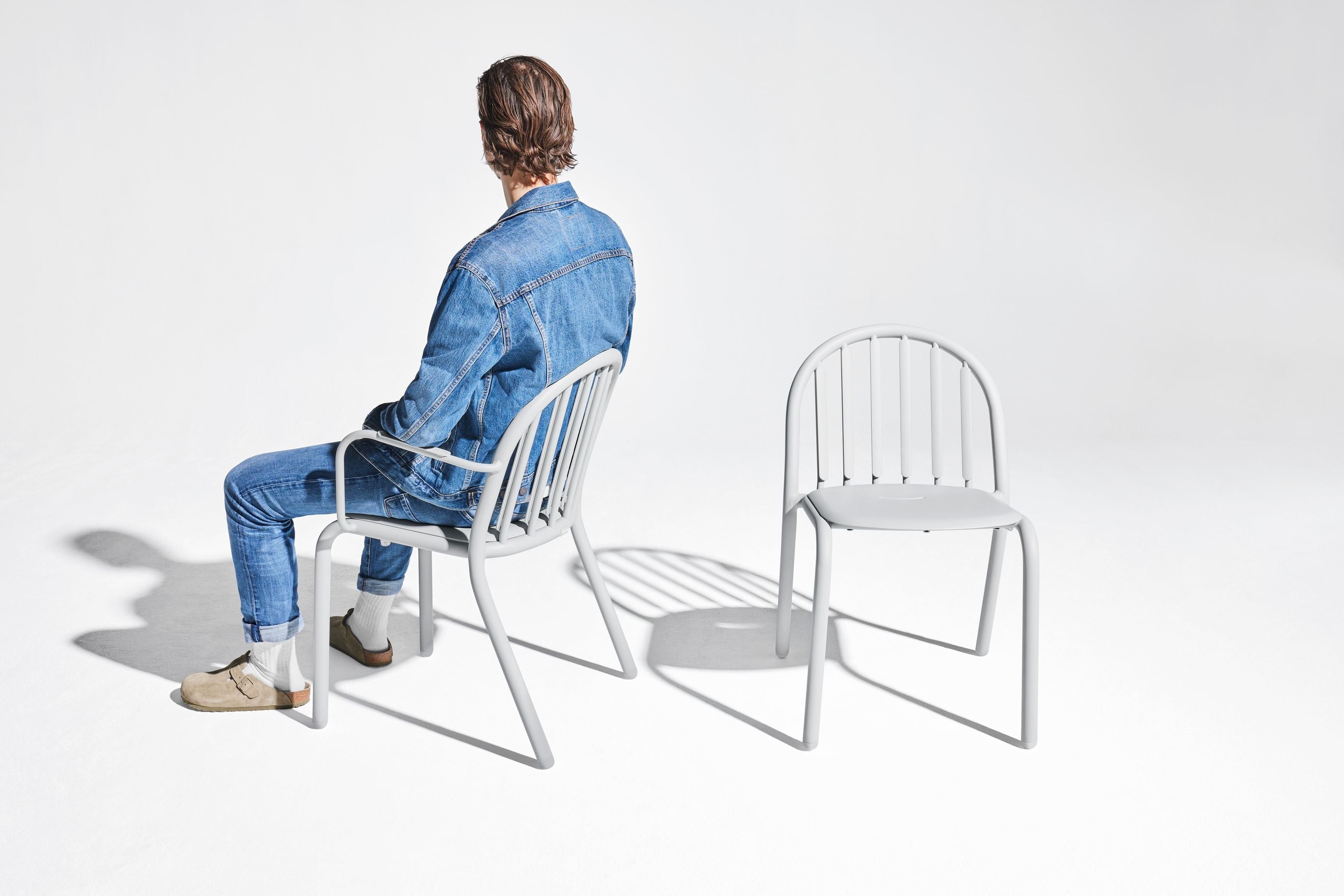 Fauteuil de Fatboy Fred, bleu de vagues