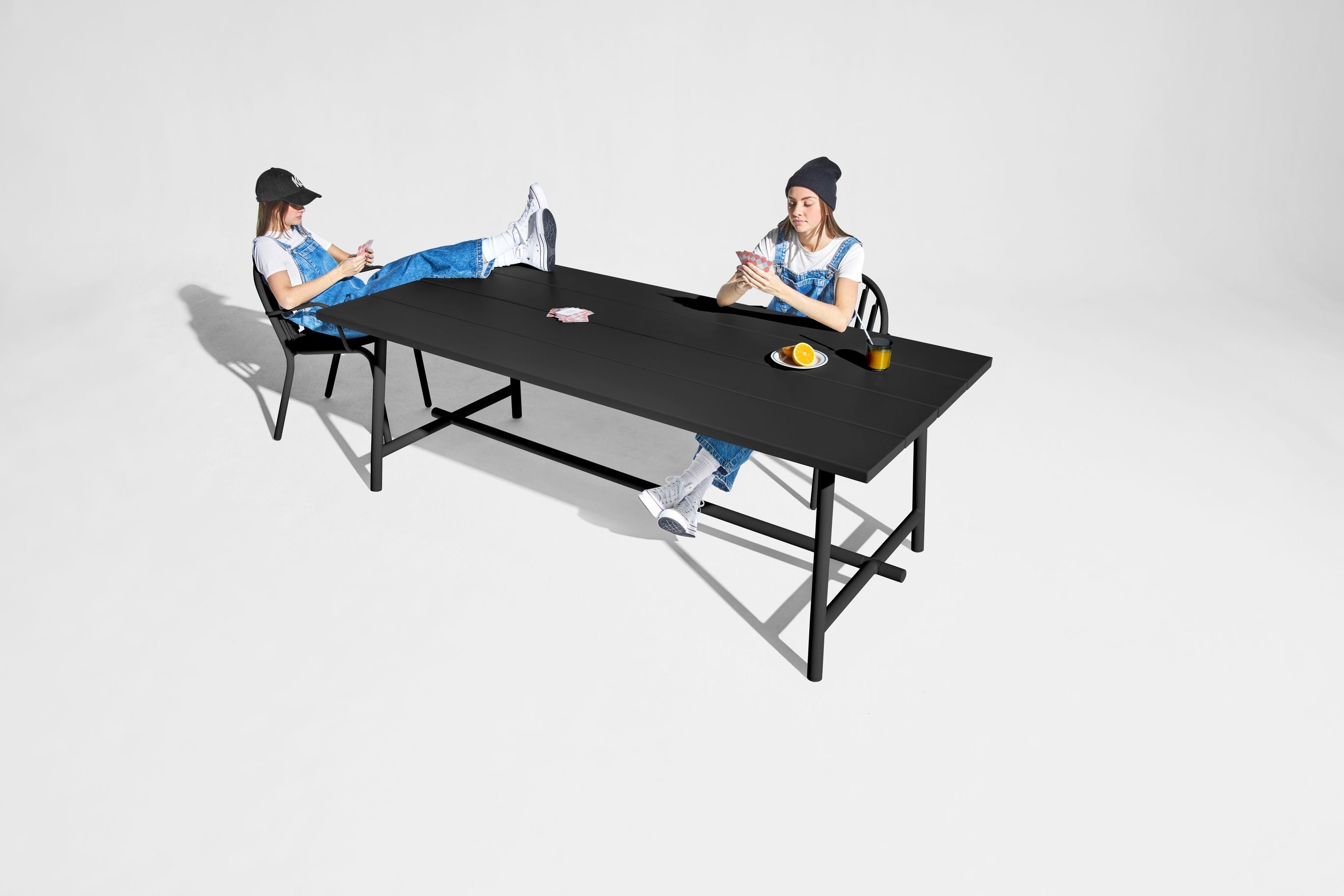 Table de Fatboy Fred, anthracite