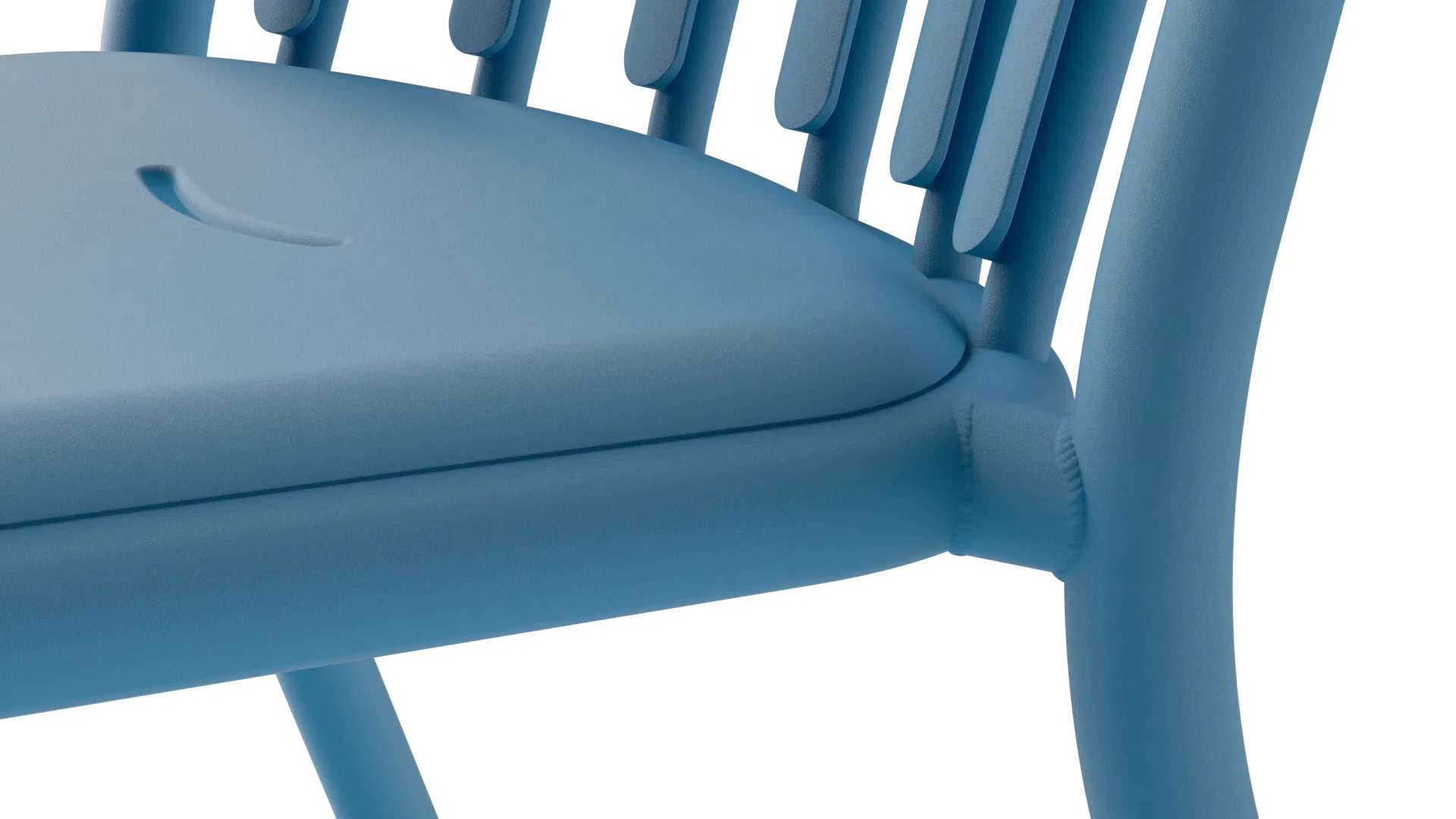 Sillón de fatboy Fred 2 pcs, blue ondulada