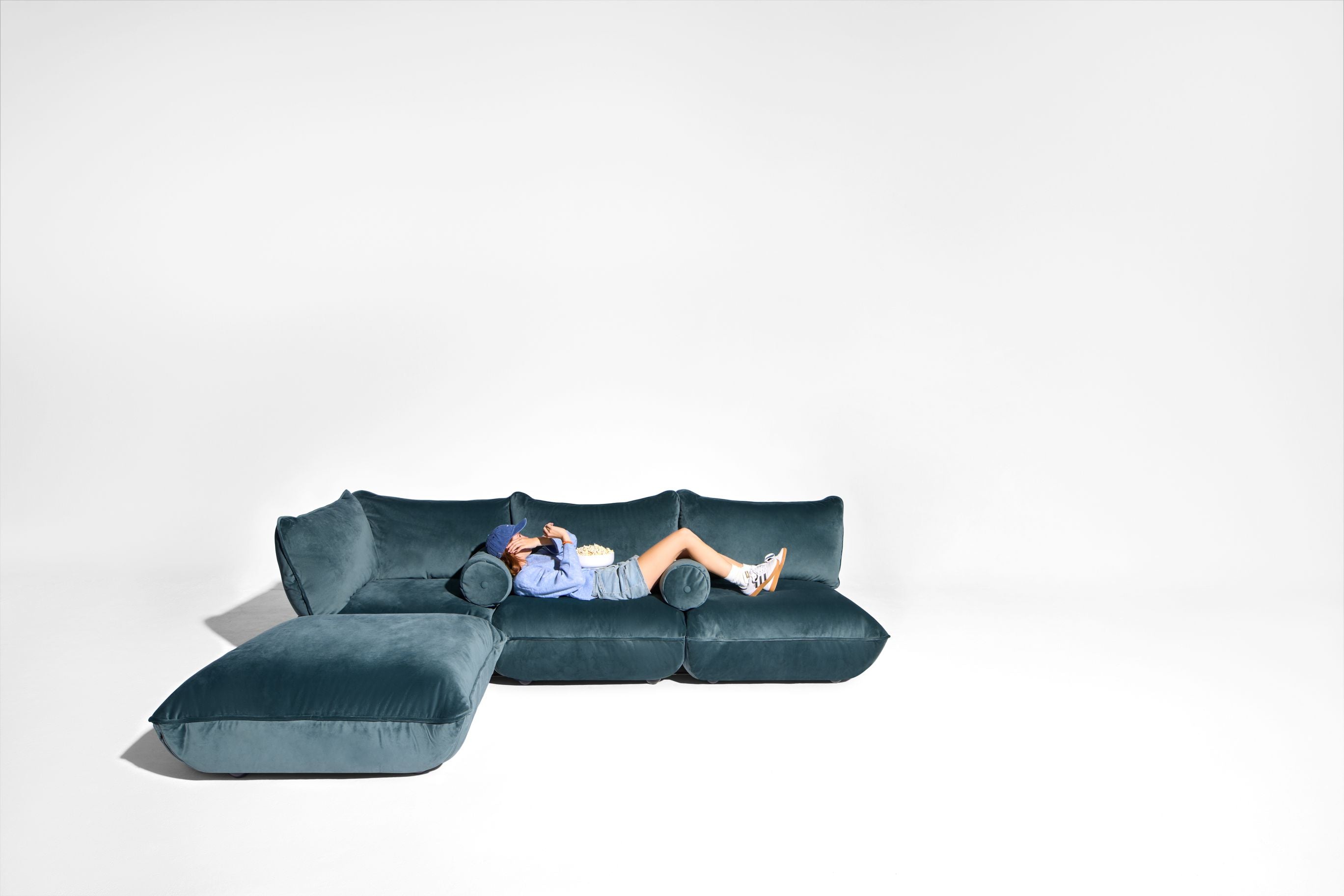 Fatboy Sumo Corner Sofa, benzin