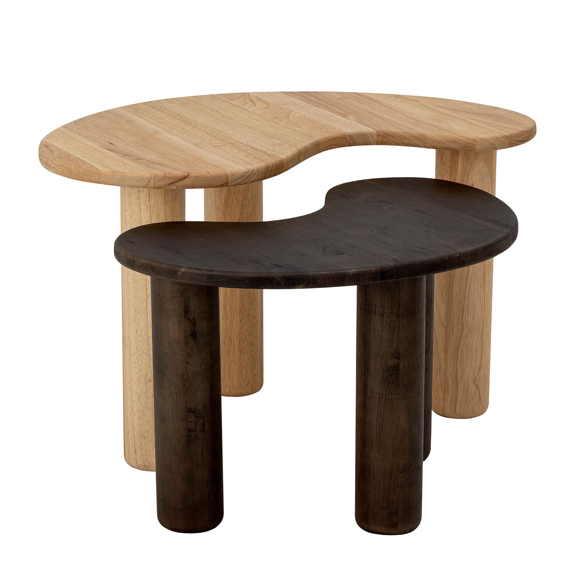 Mesa de café Luppa Bloomingville, Naturaleza, madera de goma