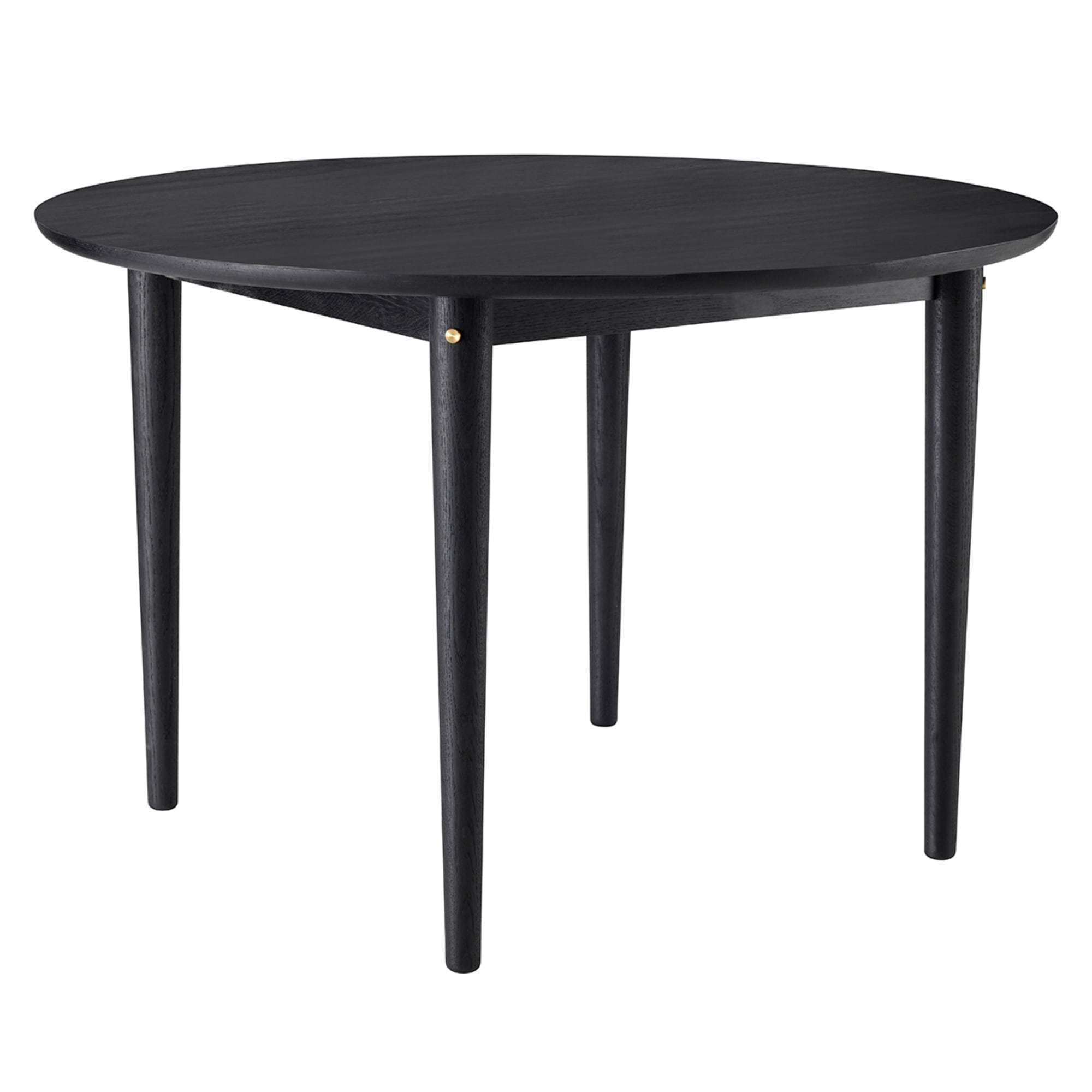 FDB Møbler C62 eettafel Black Oak, 120 cm