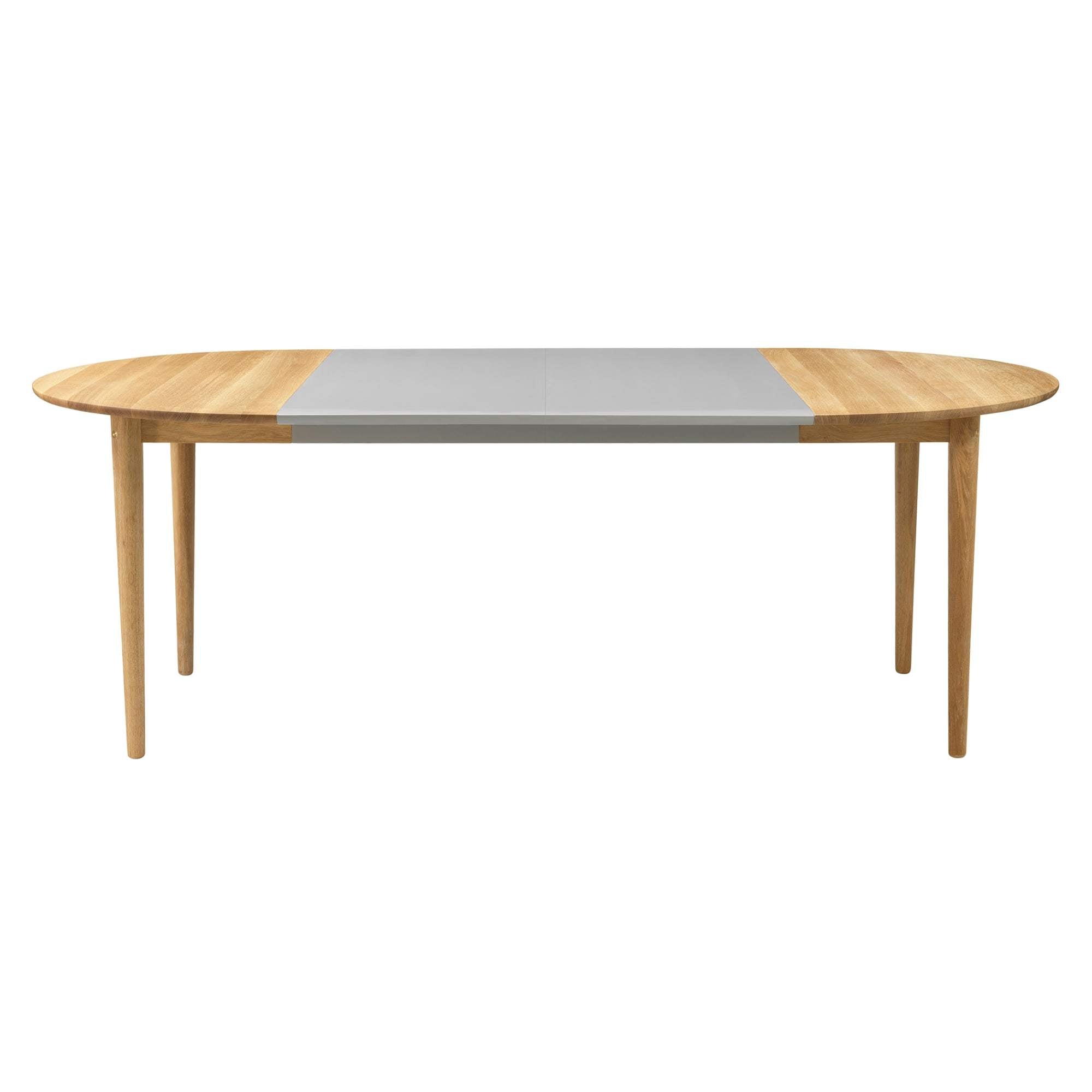 Fdb Møbler C62 E Table à manger avec fonction extractible, Chêne