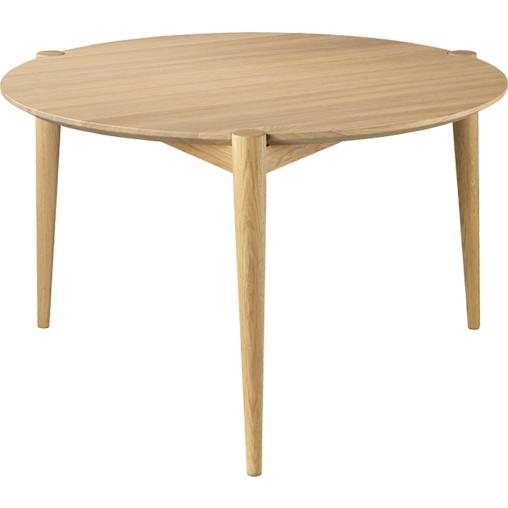 FDB Møbler D102 Søs Coffee Table Ø70 cm, carvalho natural