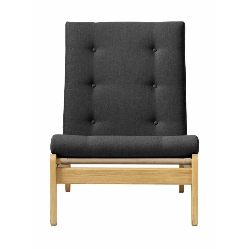 Silla FDB Møbler J112, gris oscuro 60153